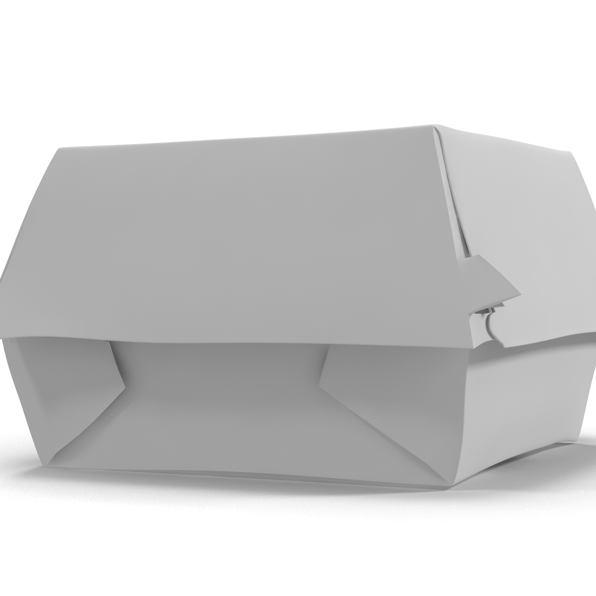 3D model Burger Box 2 Generic