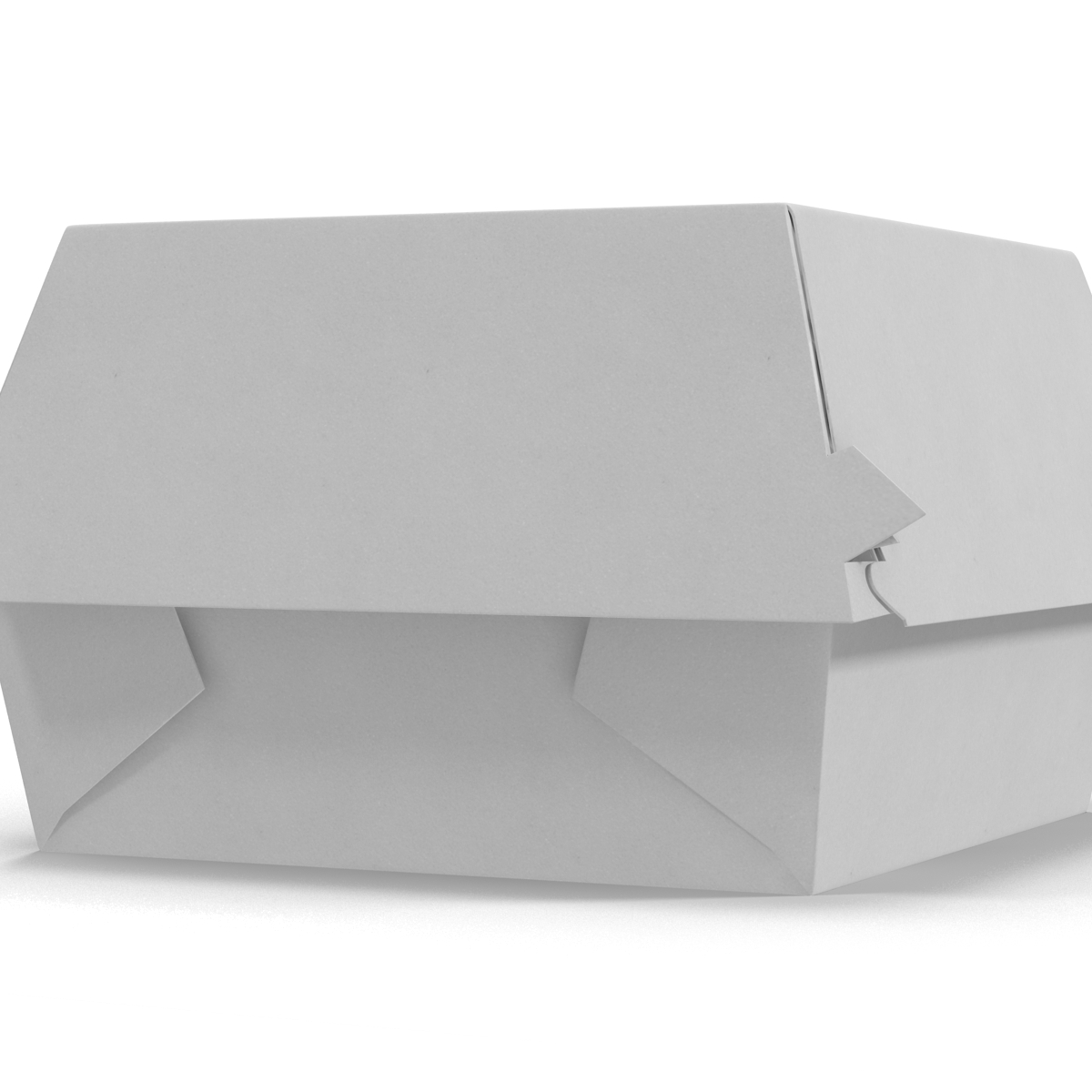 3D Burger Box Generic model