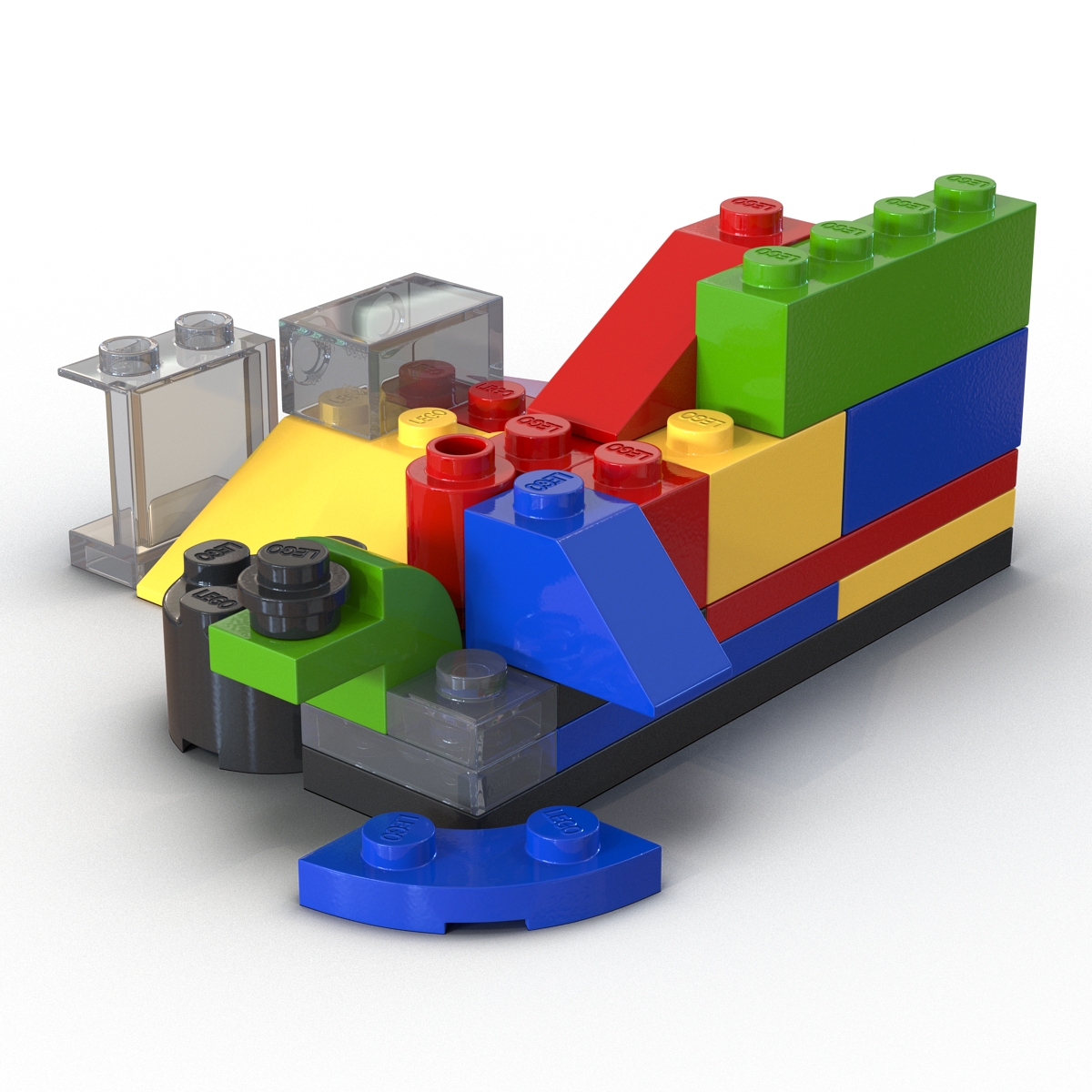 3D model Lego Bricks Set