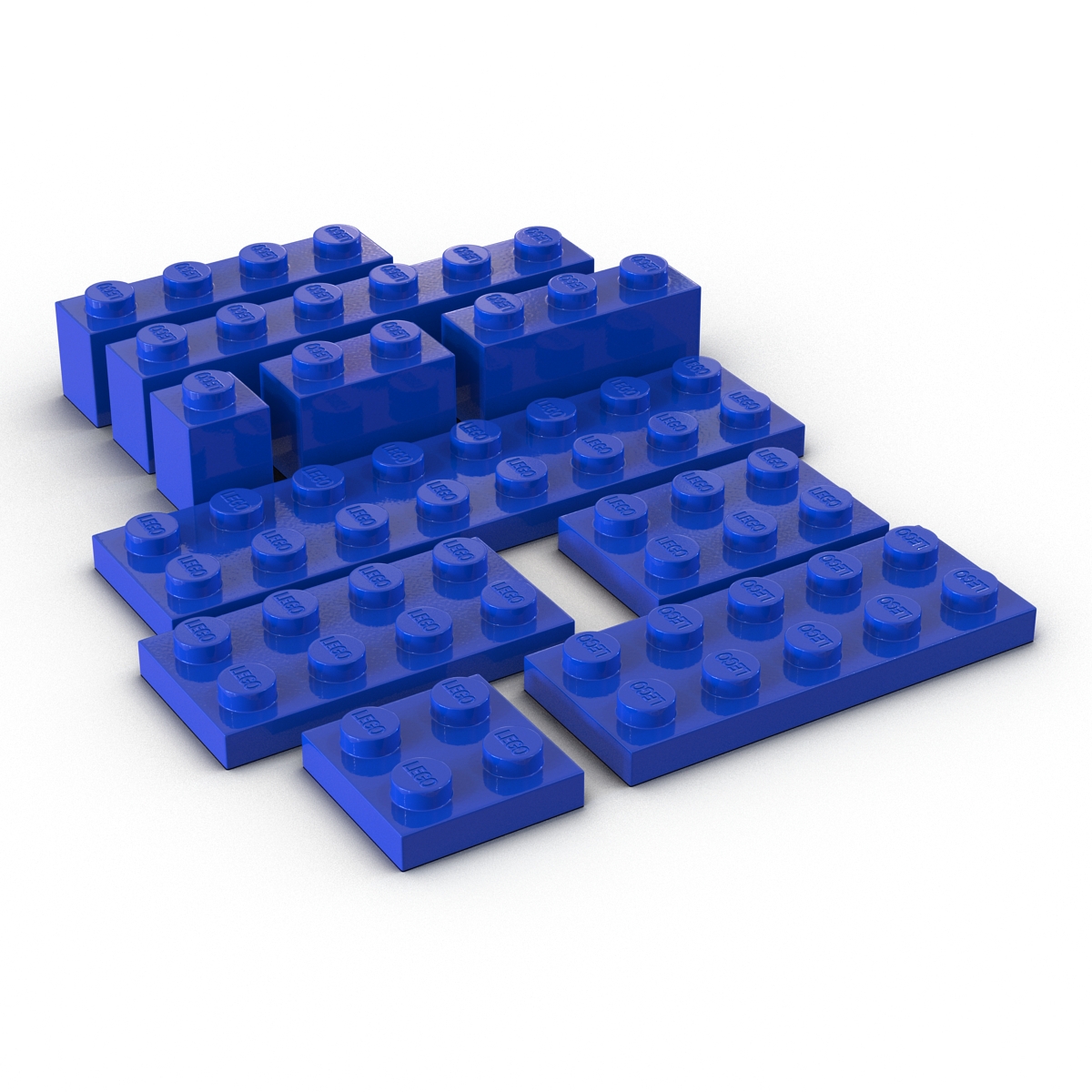 Lego Bricks Set 2 3D