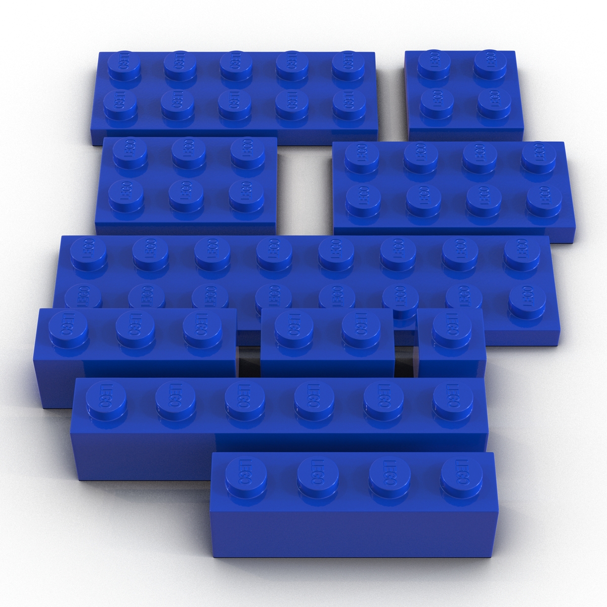 Lego Bricks Set 2 3D