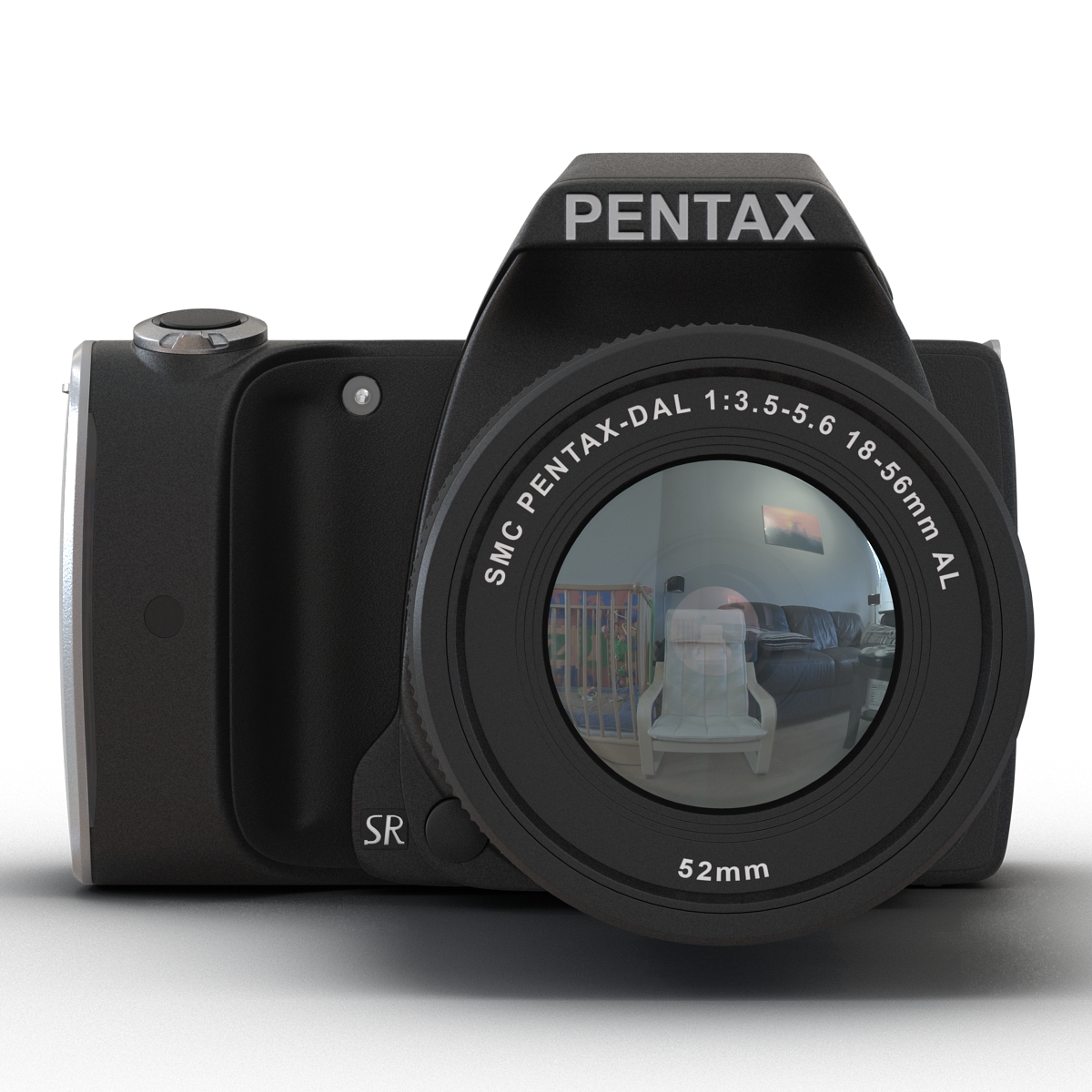 Pentax K S1 Black 3D