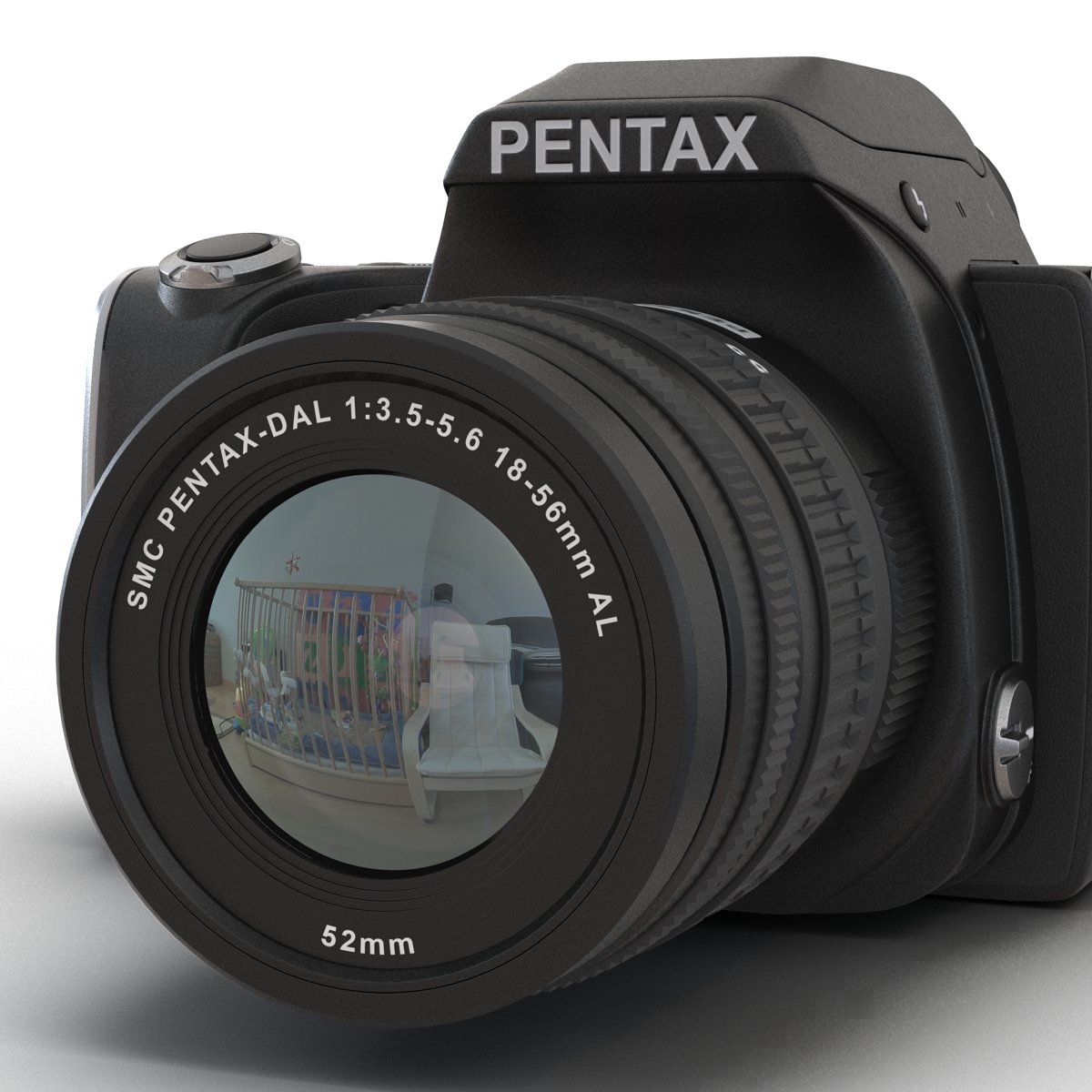 Pentax K S1 Black 3D