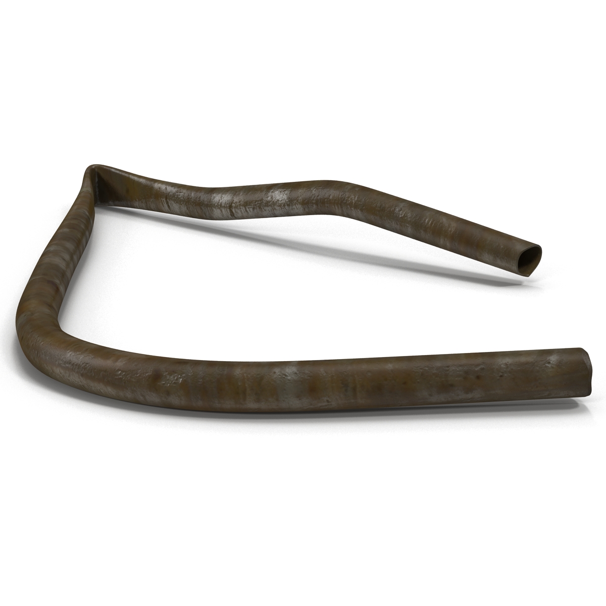 3D Broken Iron Pipes Set 2 model