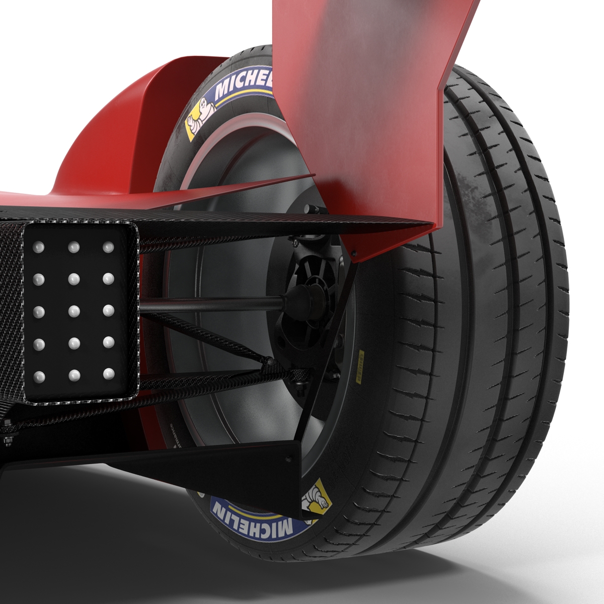 Formula E Race Car ABT Rigged 3D model