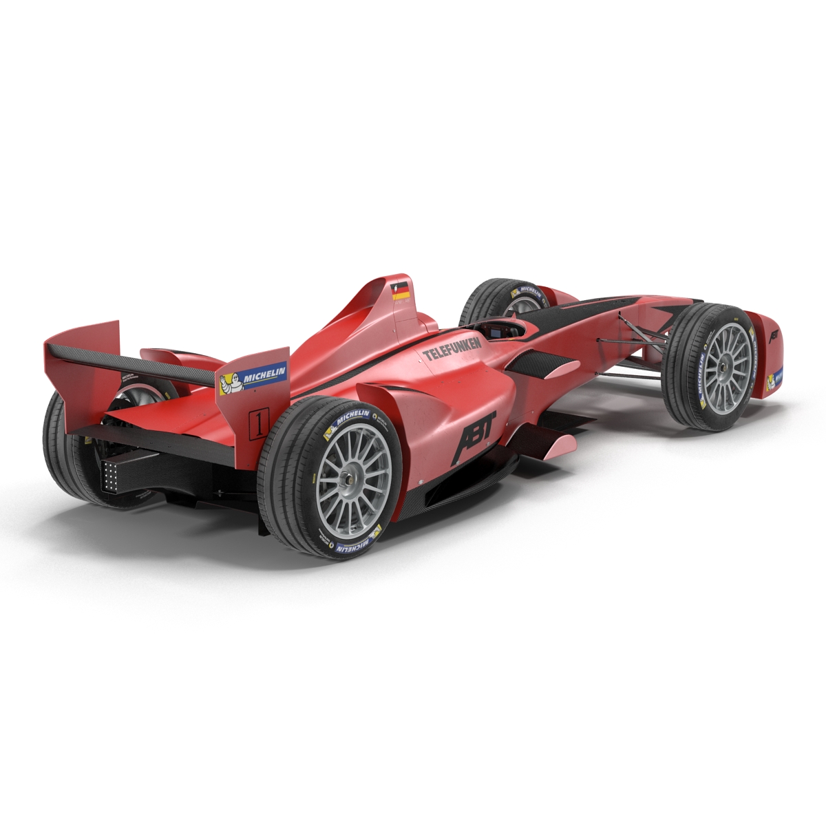 Formula E Race Car ABT 3D