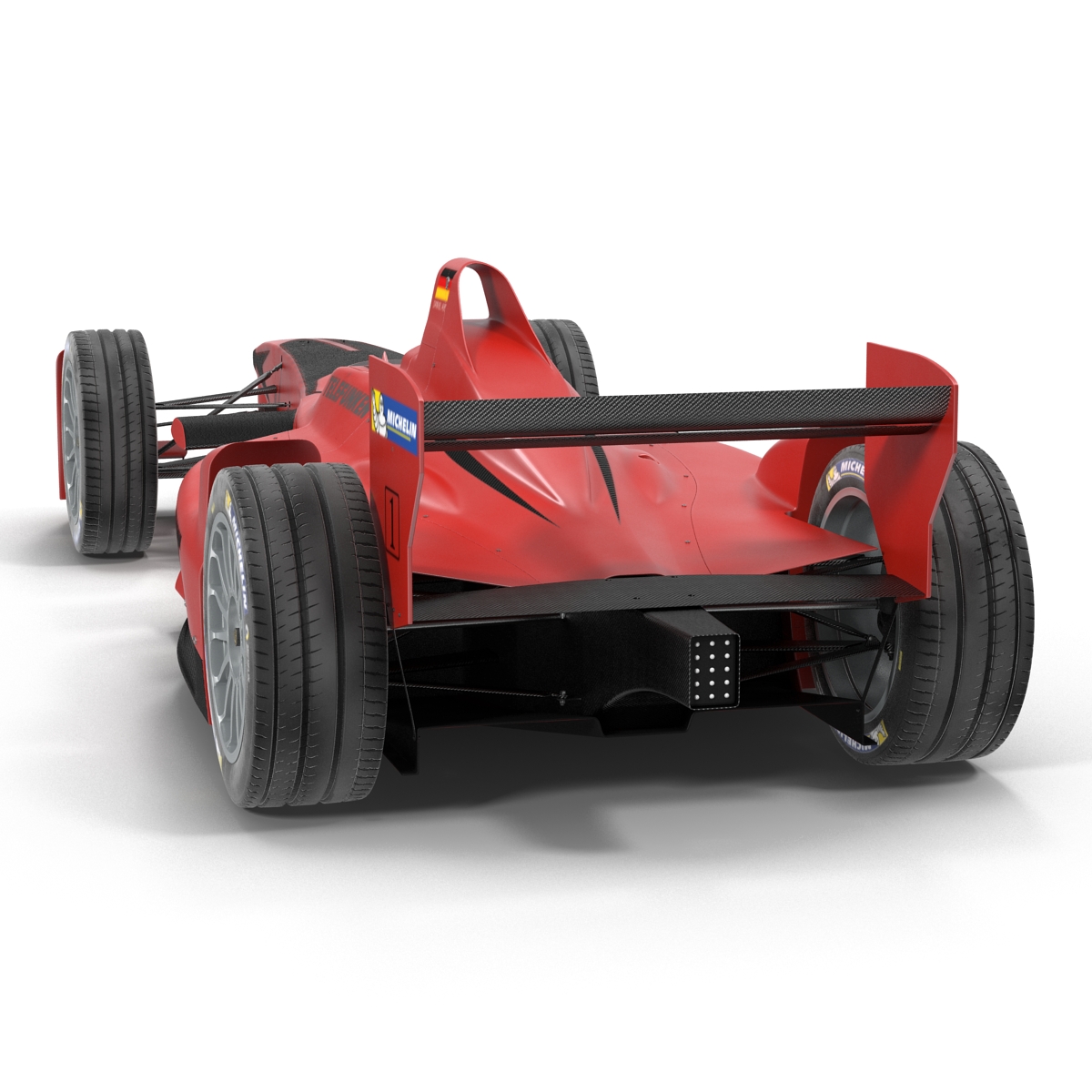 Formula E Race Car ABT 3D