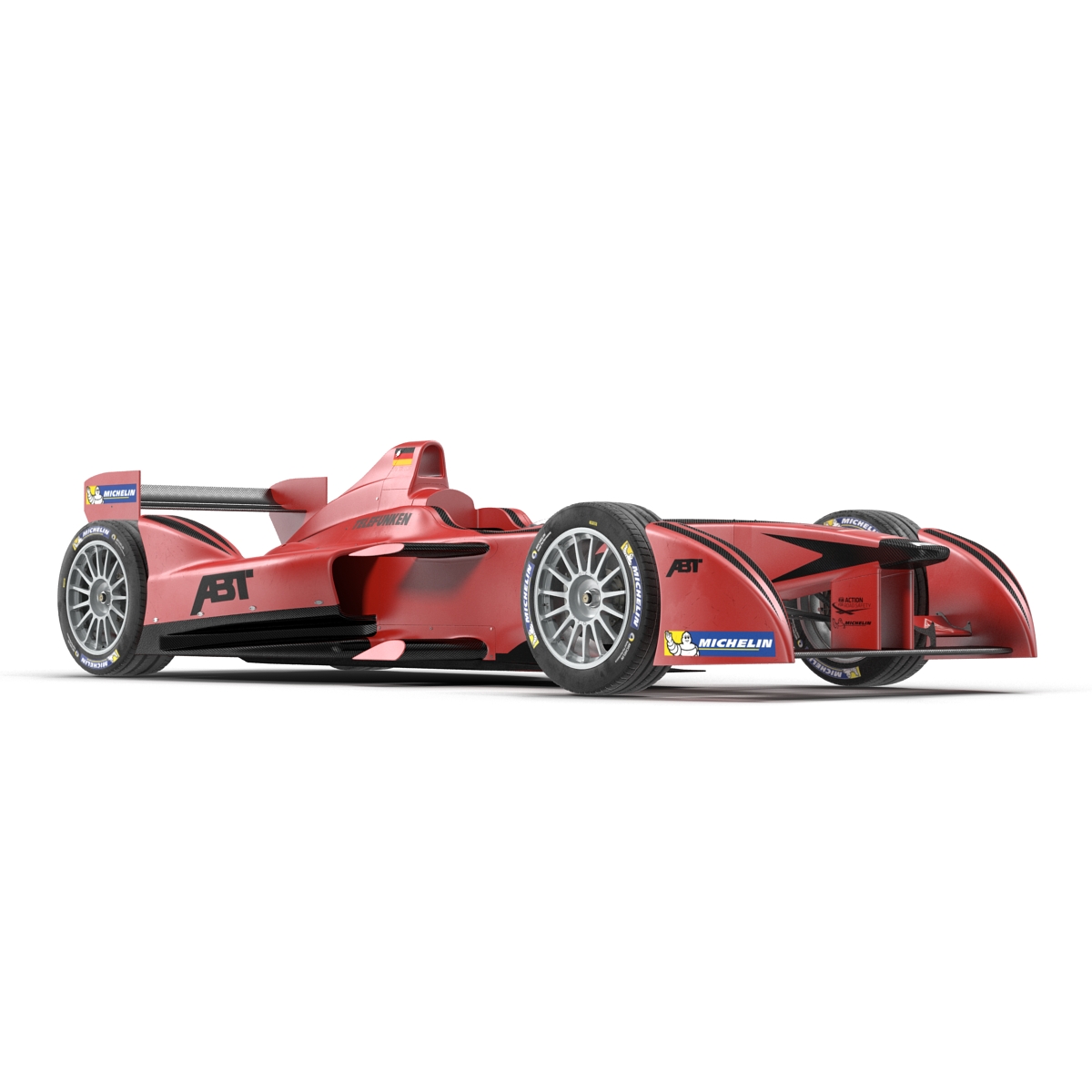 Formula E Race Car ABT 3D