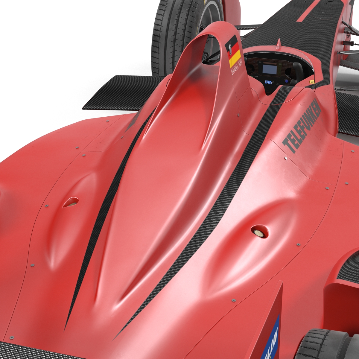 Formula E Race Car ABT 3D