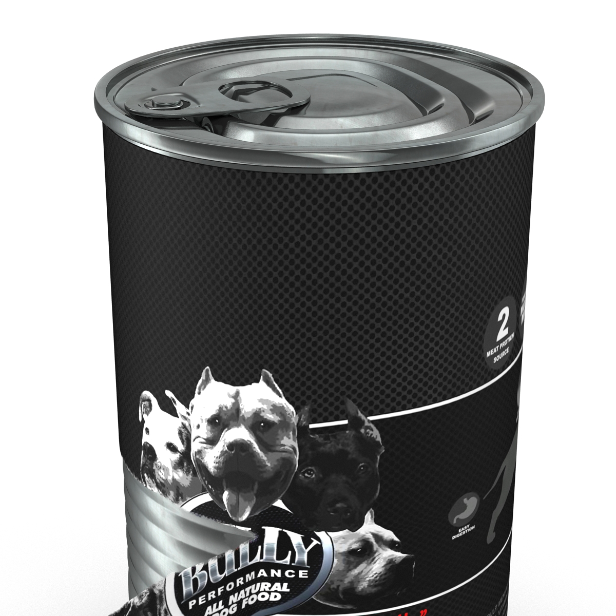 Dog Food Tin 2 3D model