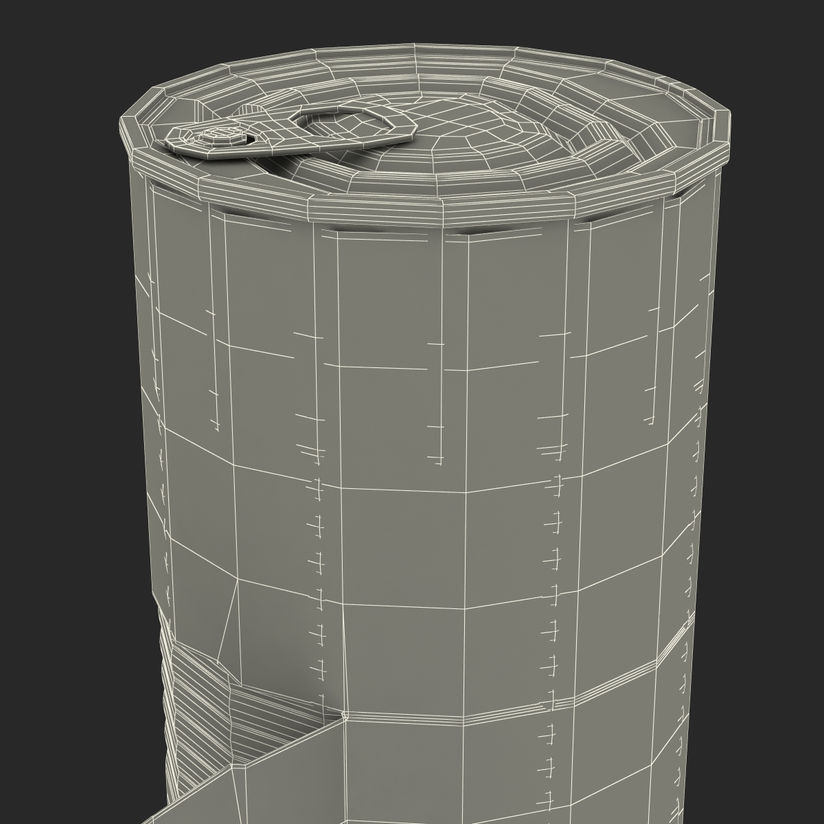 Dog Food Tin 2 3D model