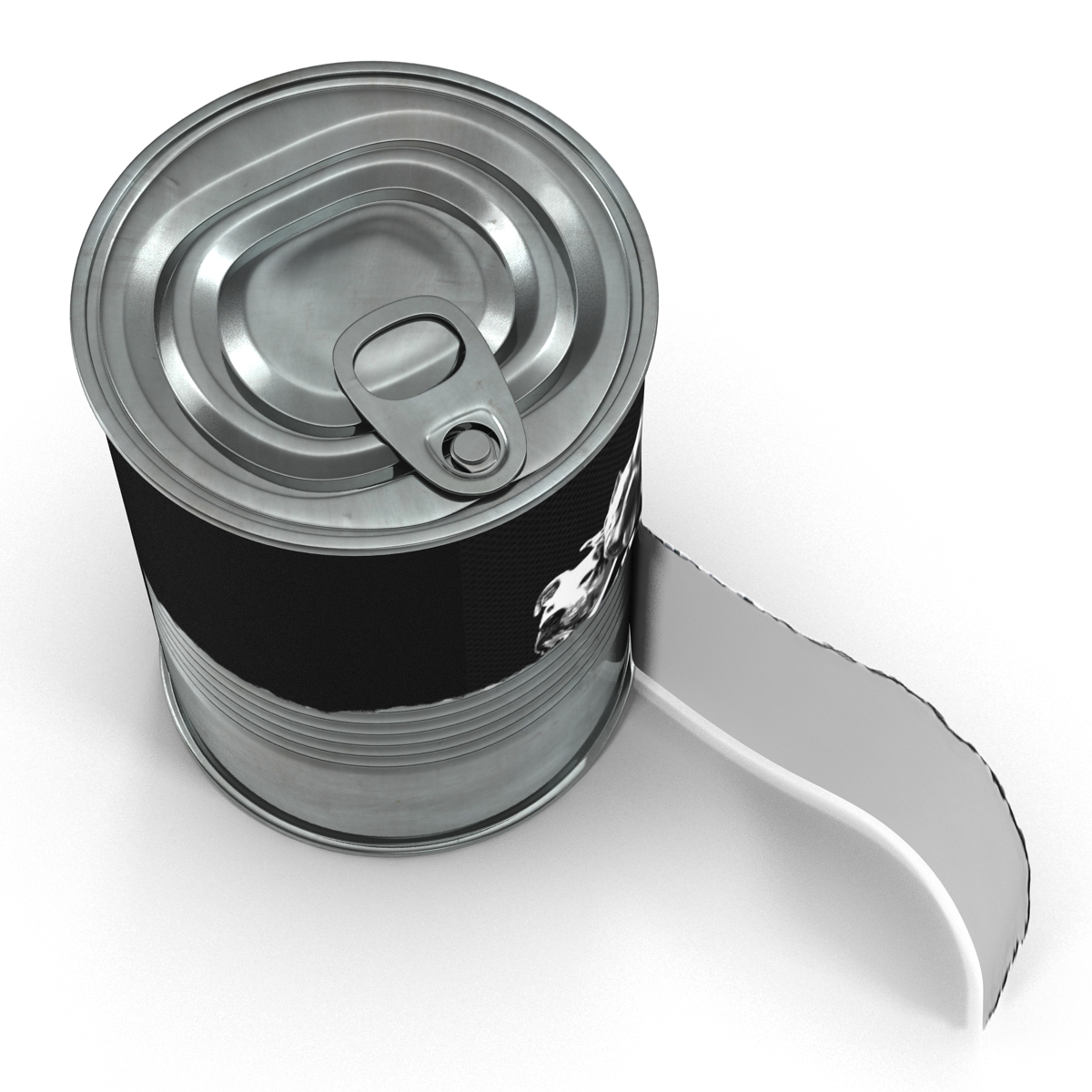 Dog Food Tin 4 3D model