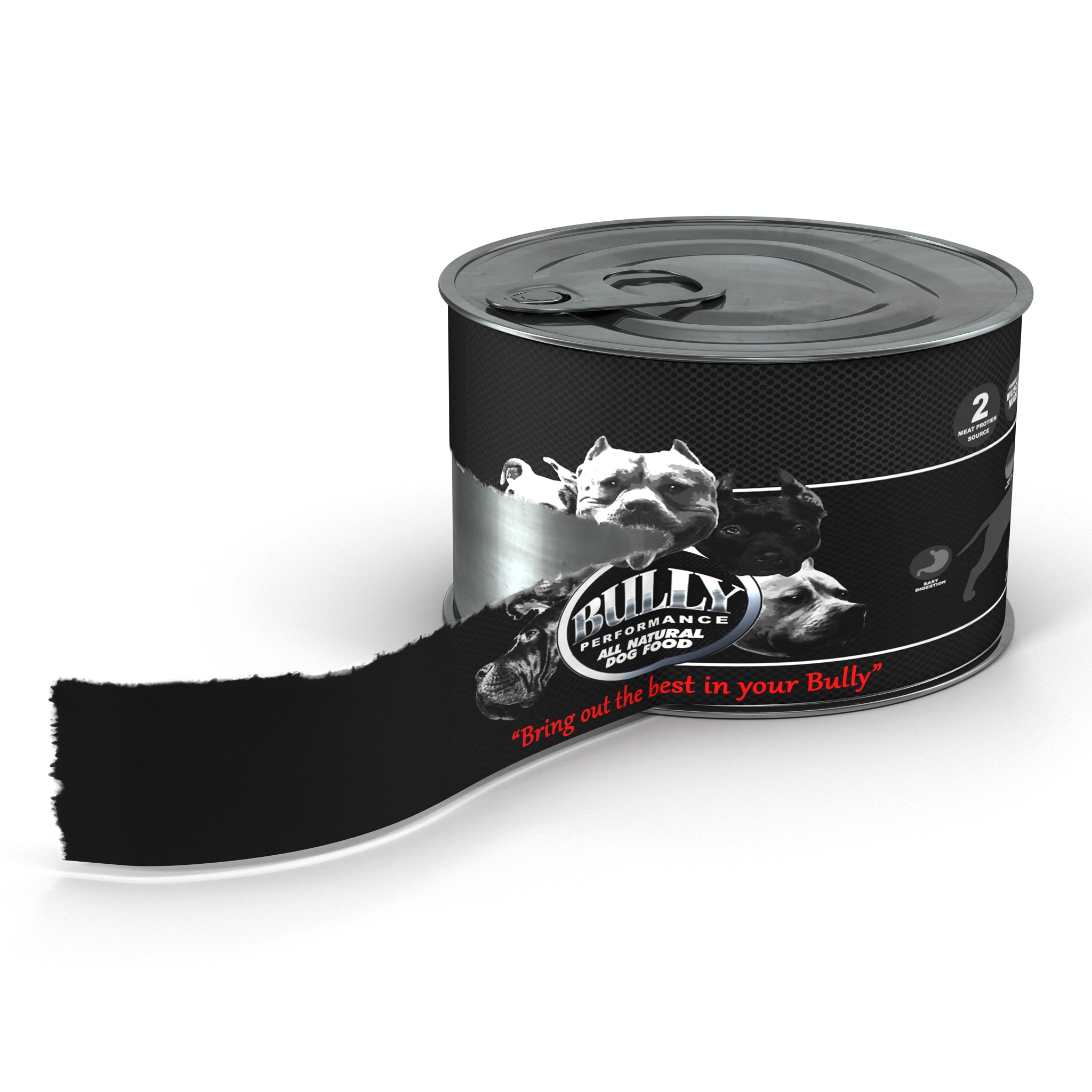 Dog Food Tin 6 3D model