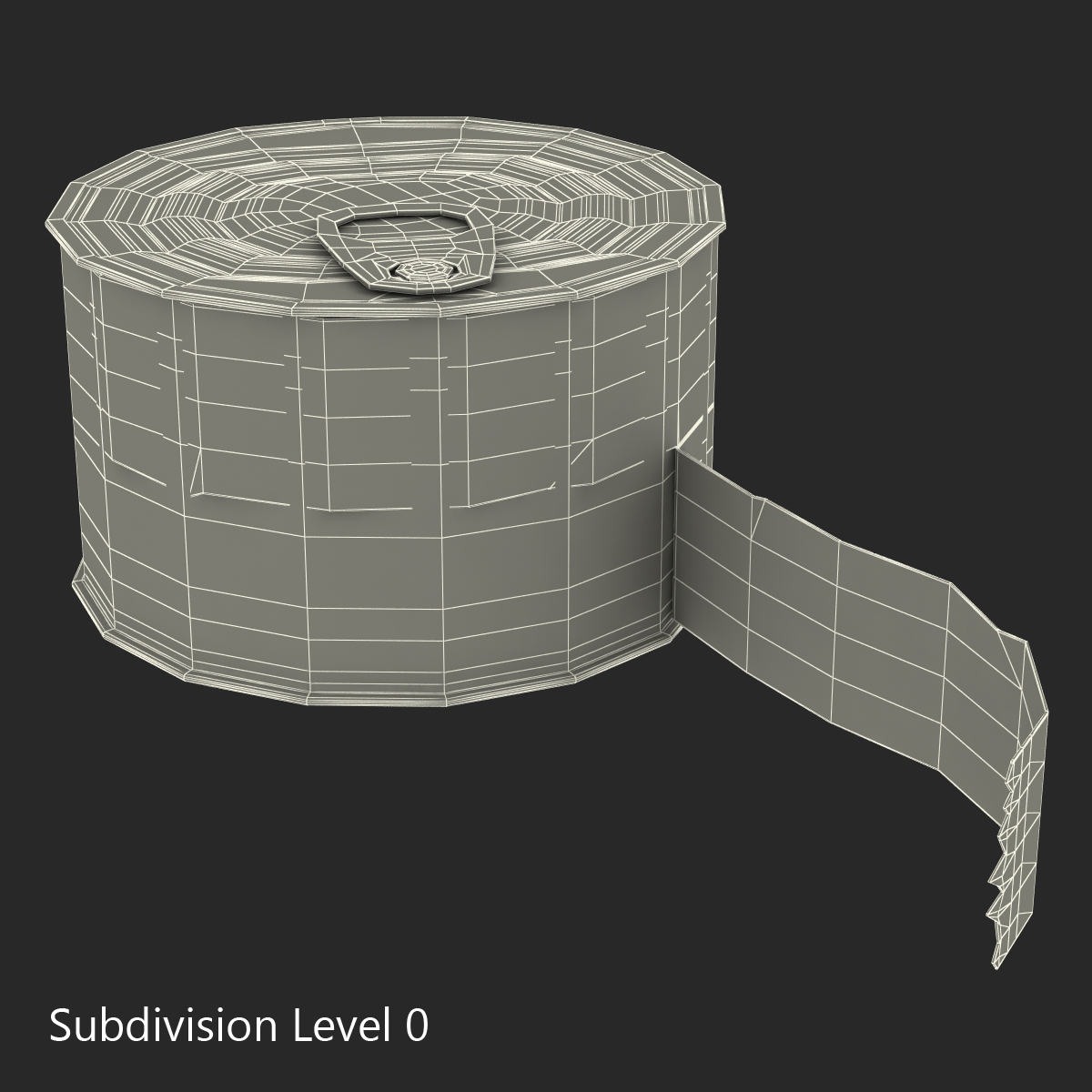 Dog Food Tin 6 3D model