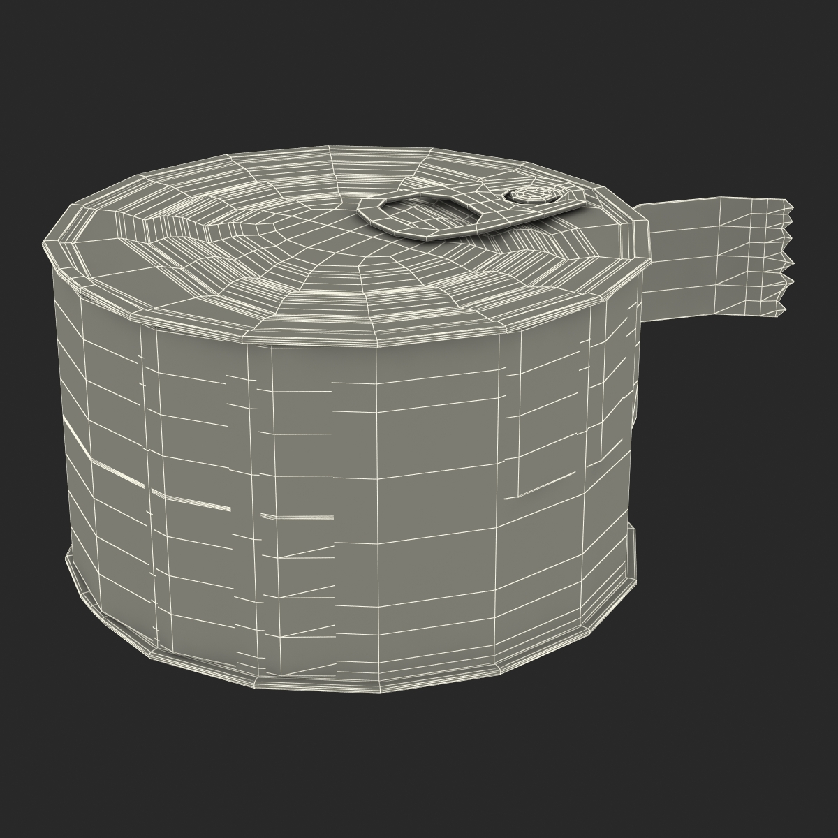 Dog Food Tin 6 3D model