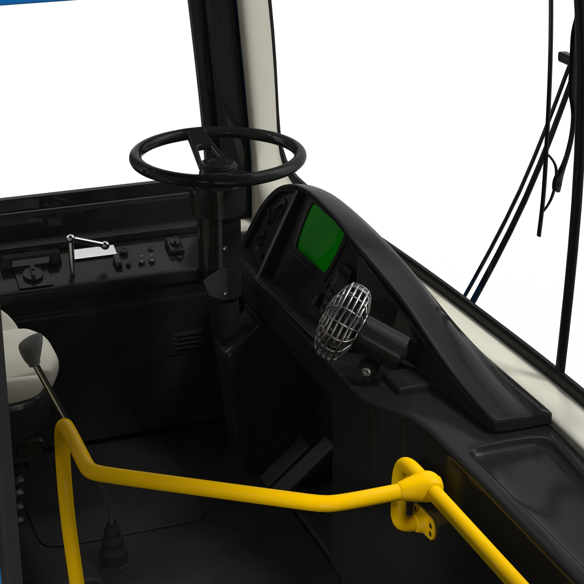 New Flyer Xcelsior XD40 Bus Rigged 3D model