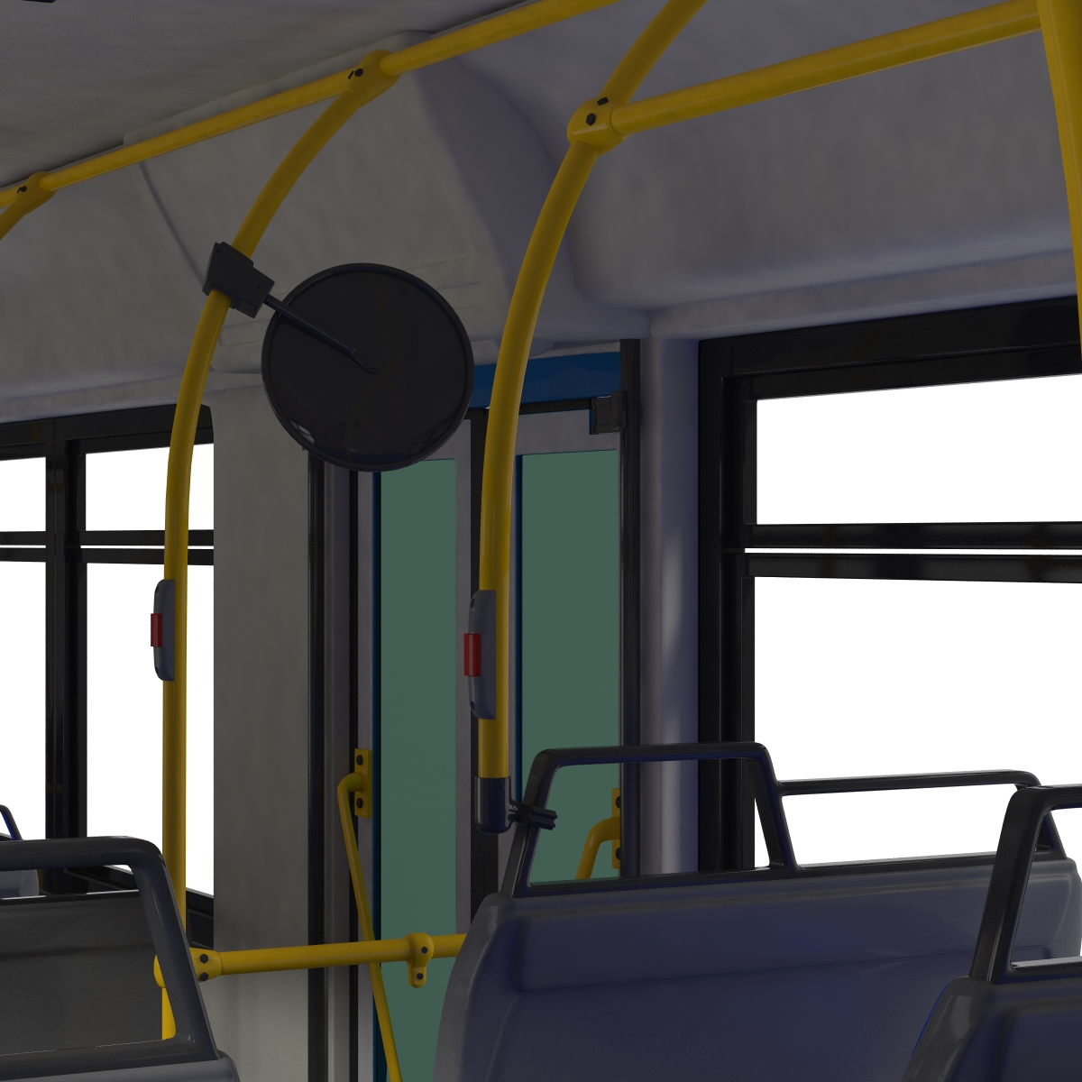 New Flyer Xcelsior XD40 Bus Rigged 3D model