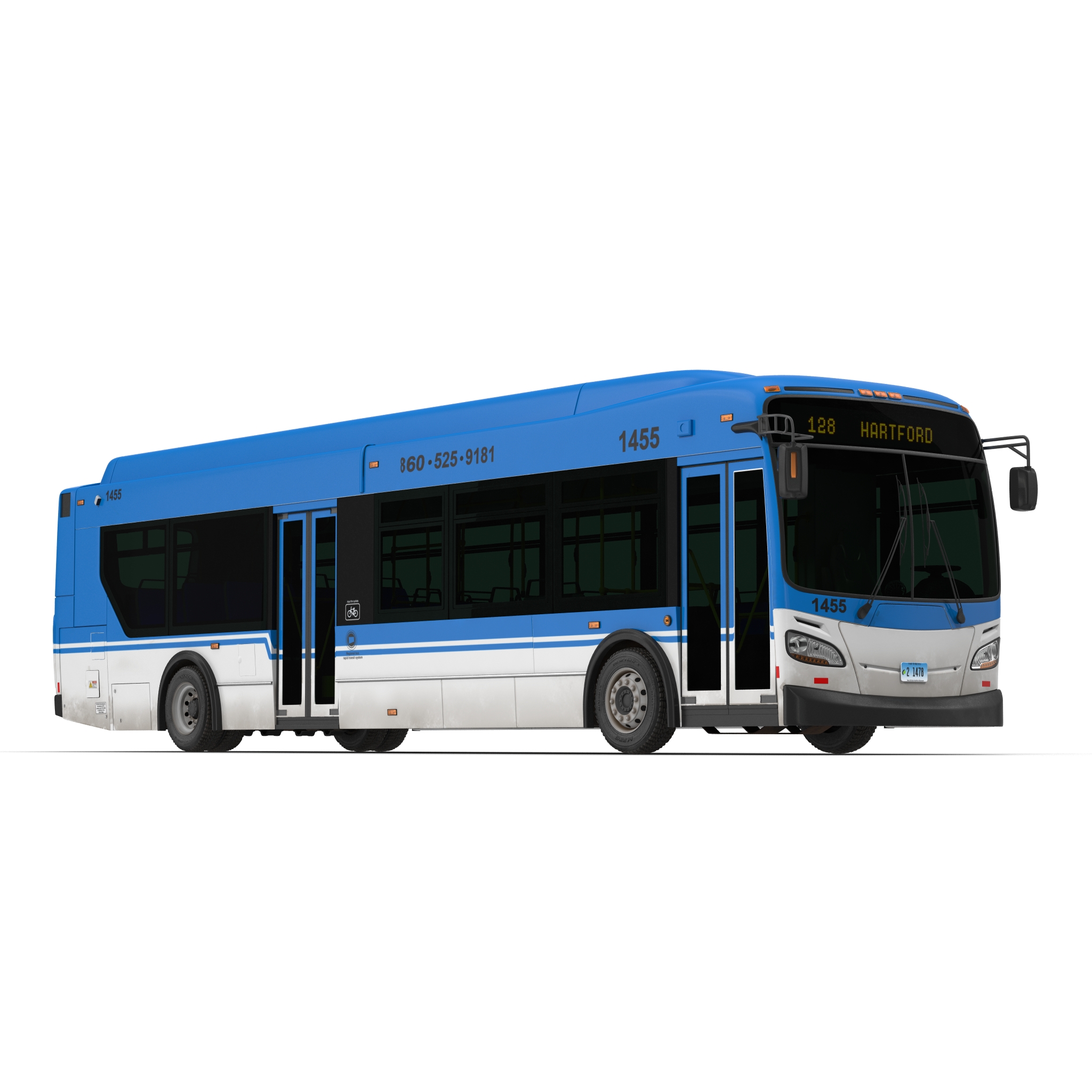 New Flyer Xcelsior XD40 Bus 3D