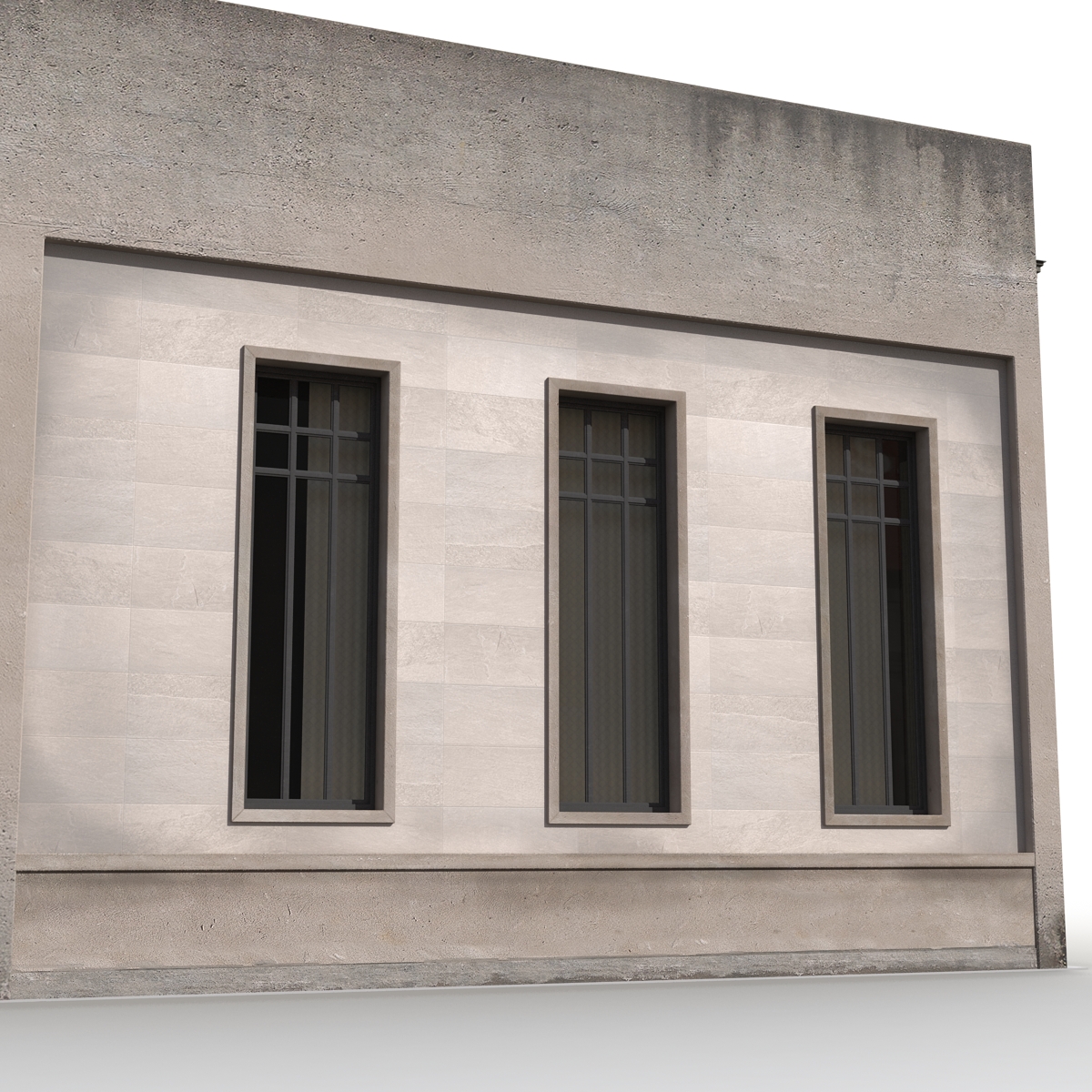 3D Bank Building model