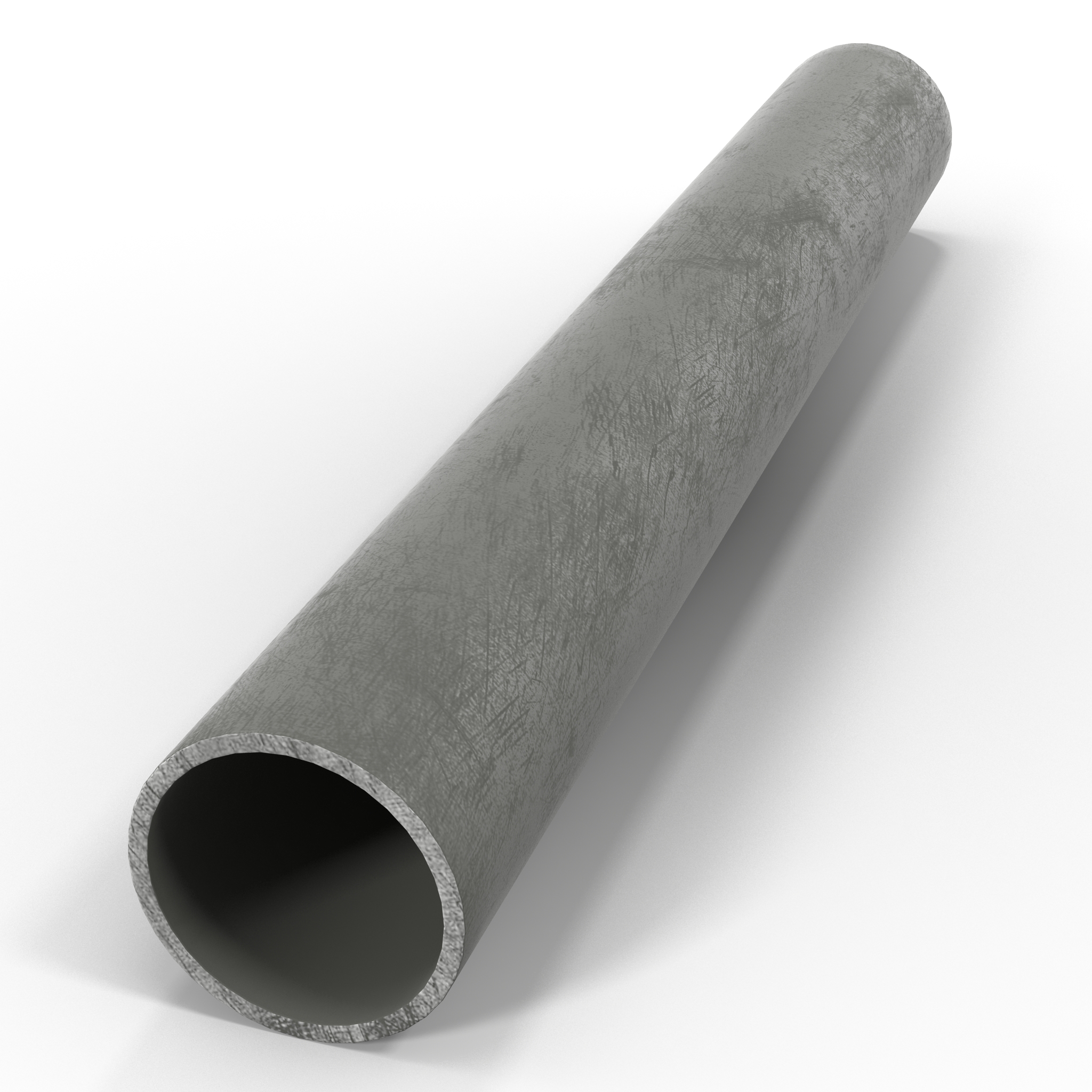 3D Iron Pipe 4