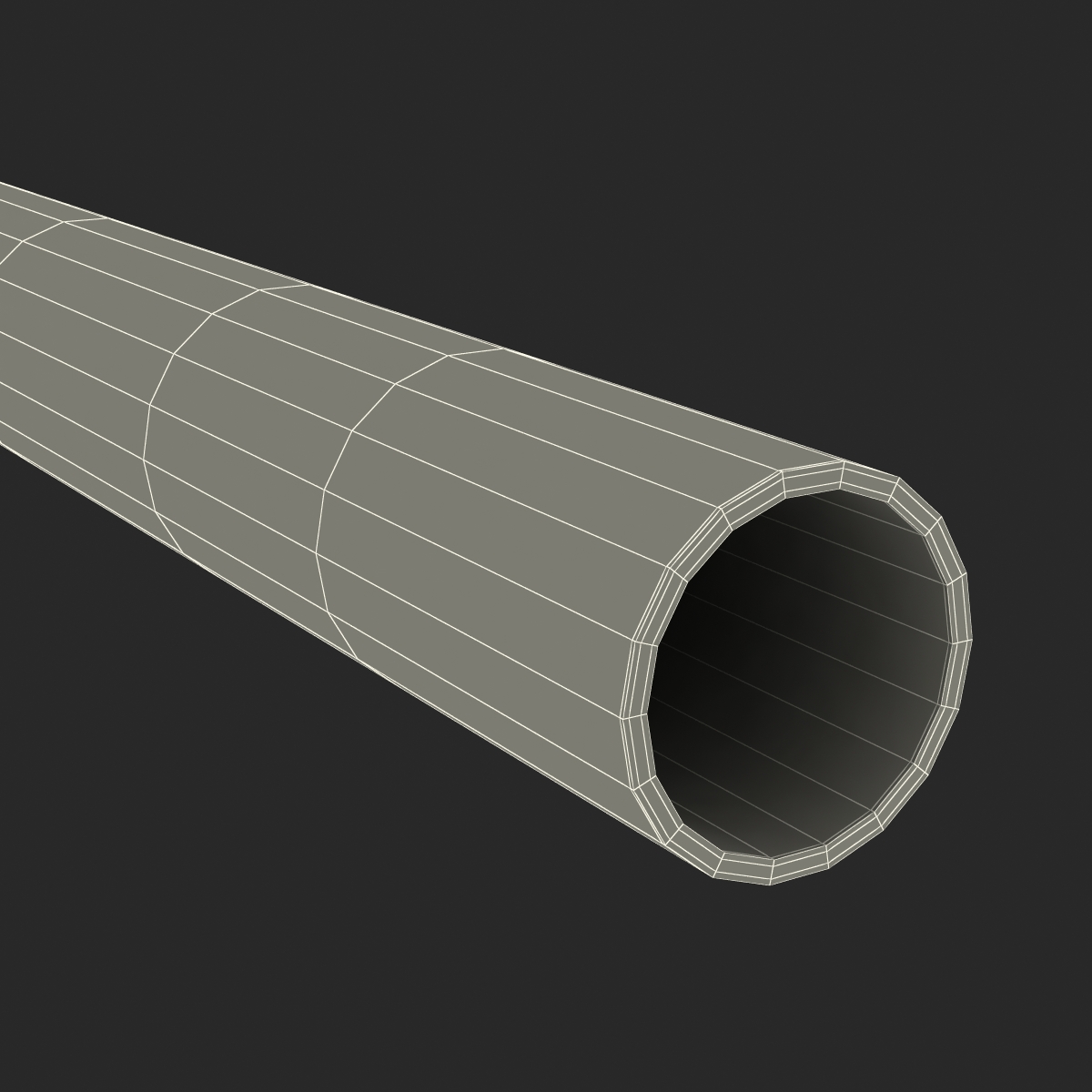 3D Iron Pipe 5