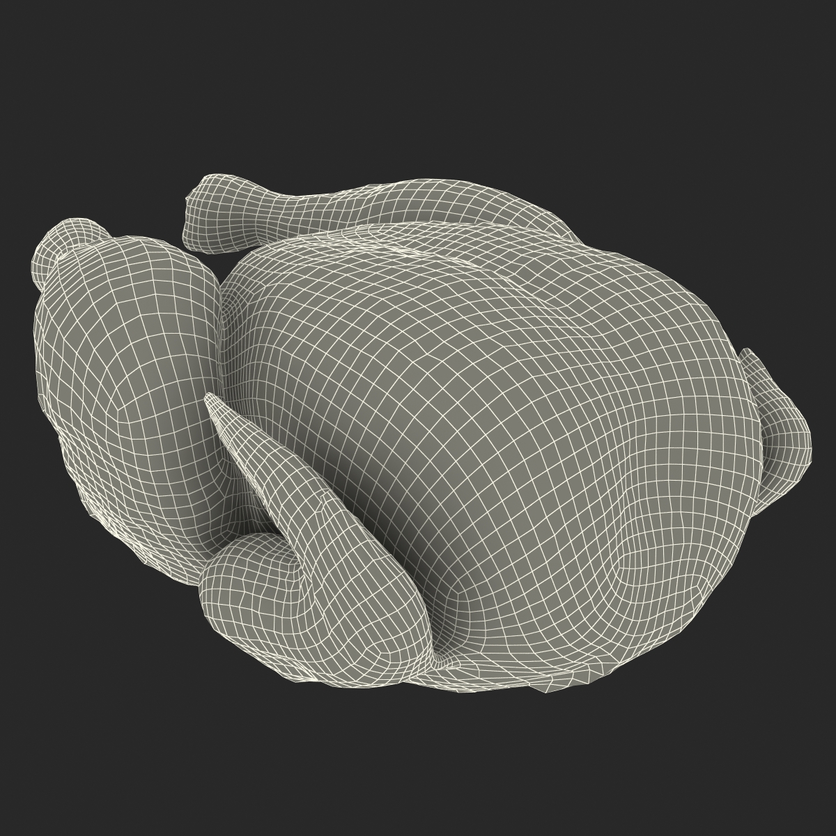 Roasted Turkey 3D model