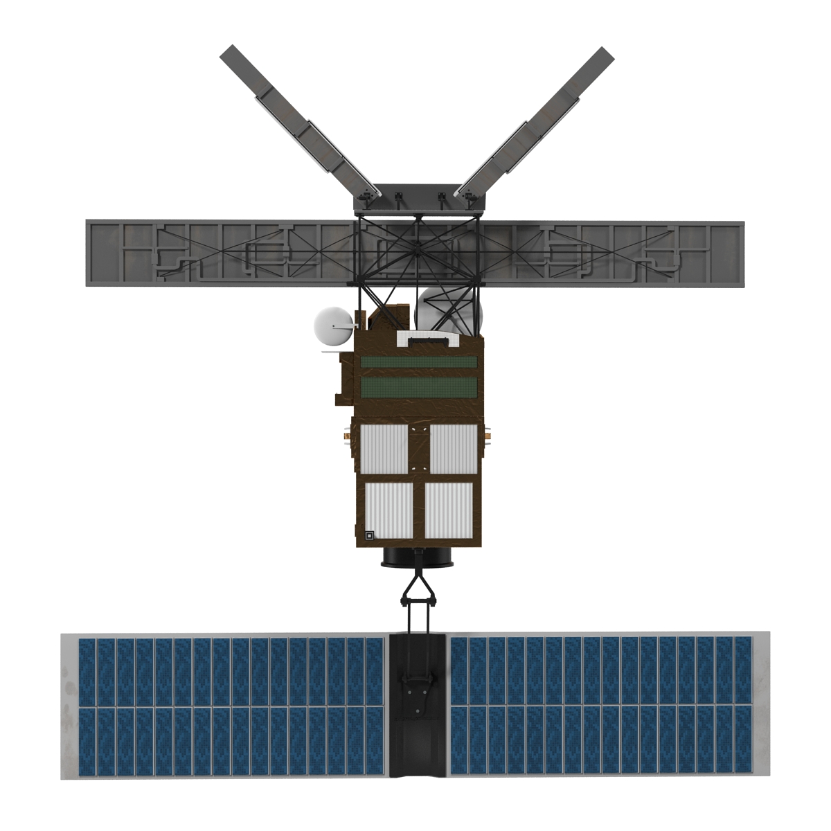 European Remote Sensing Satellite ERS 2 3D model