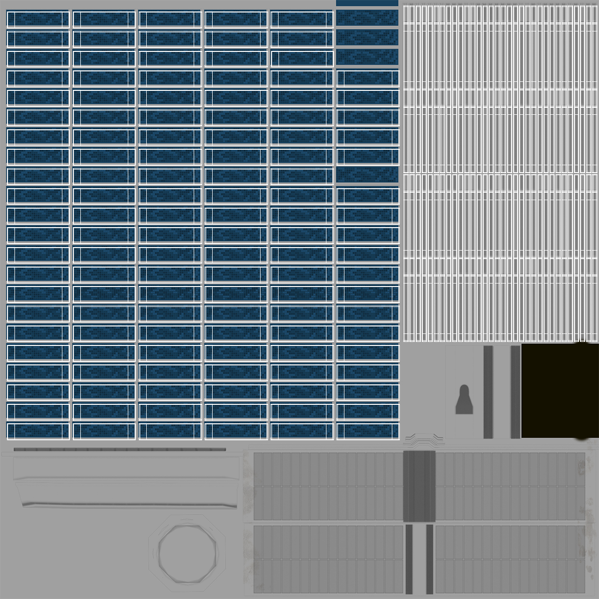 European Remote Sensing Satellite ERS 2 3D model