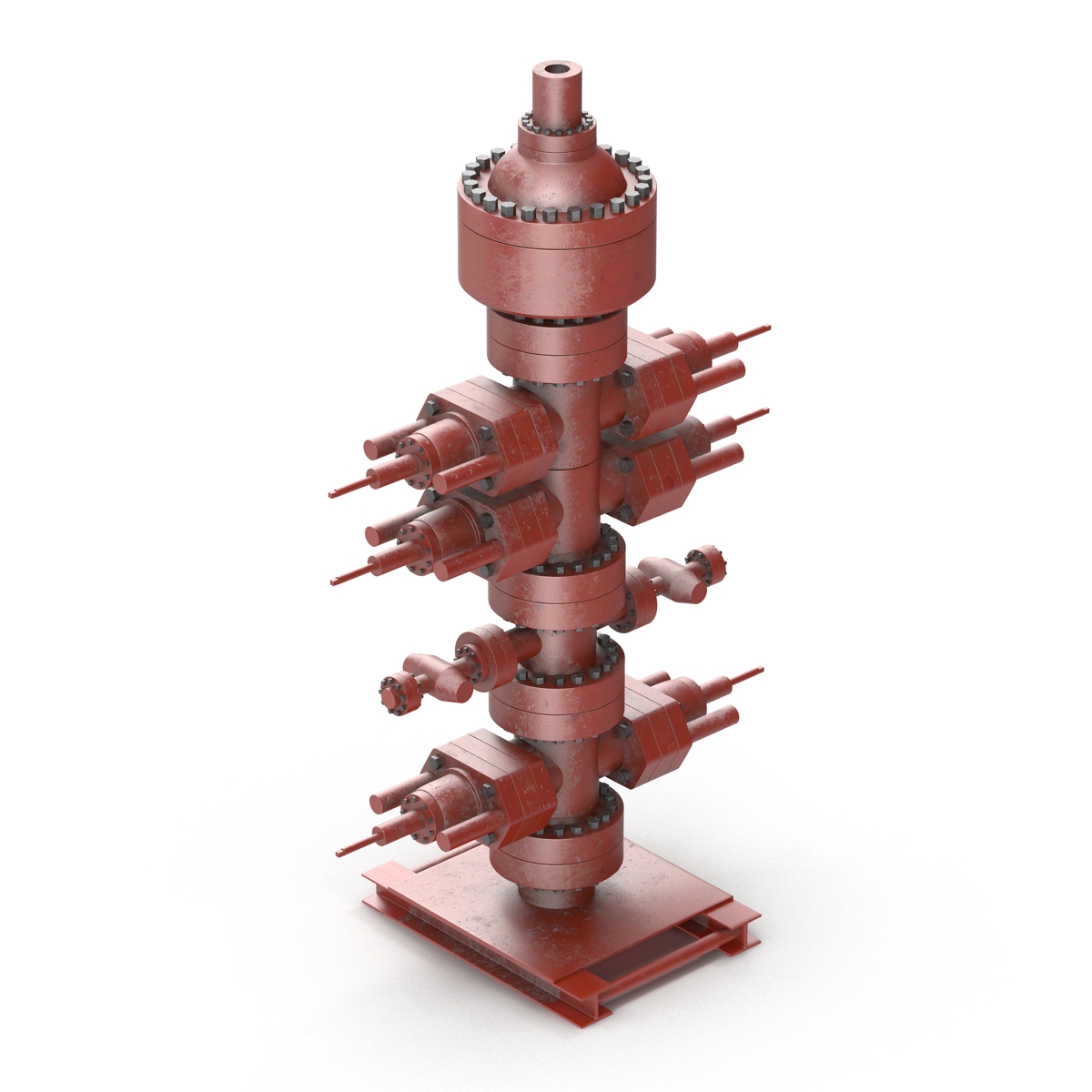 3D Blow Out Preventer model