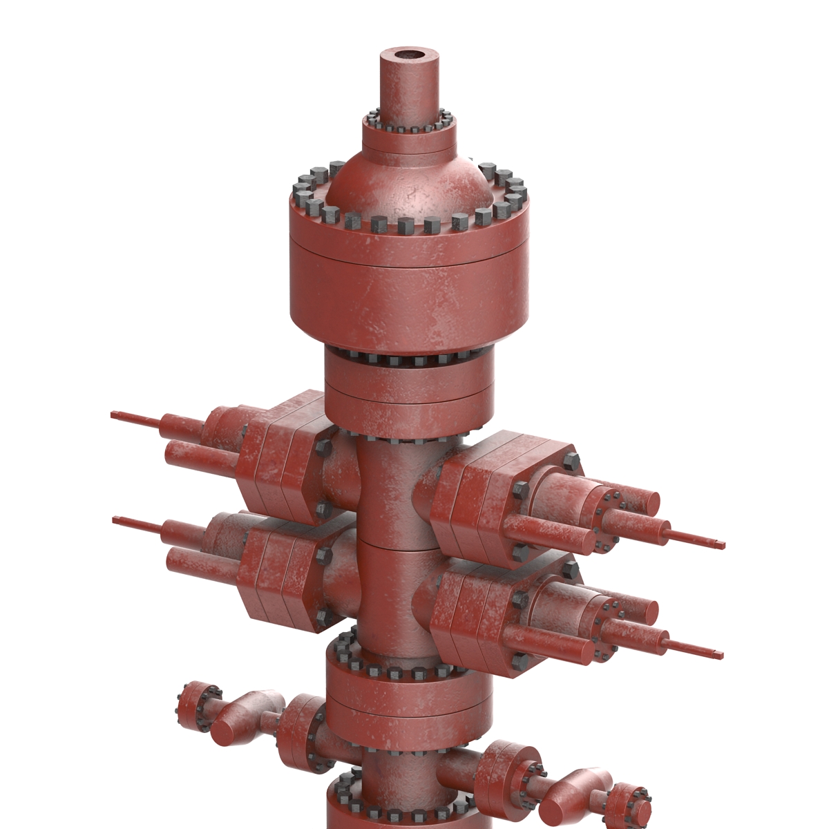 3D Blow Out Preventer model