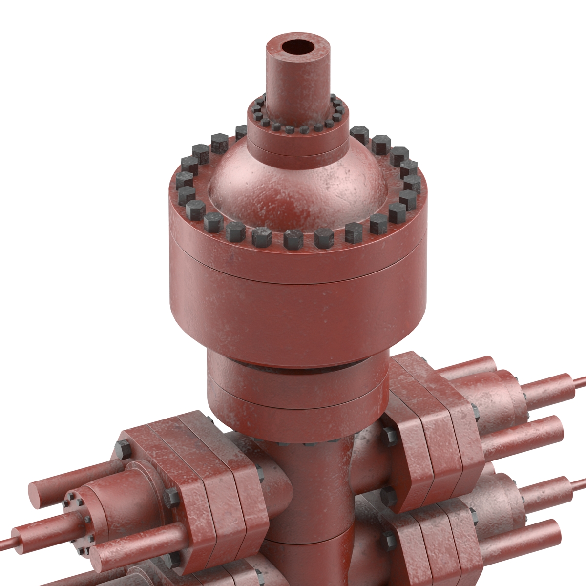 3D Blow Out Preventer model