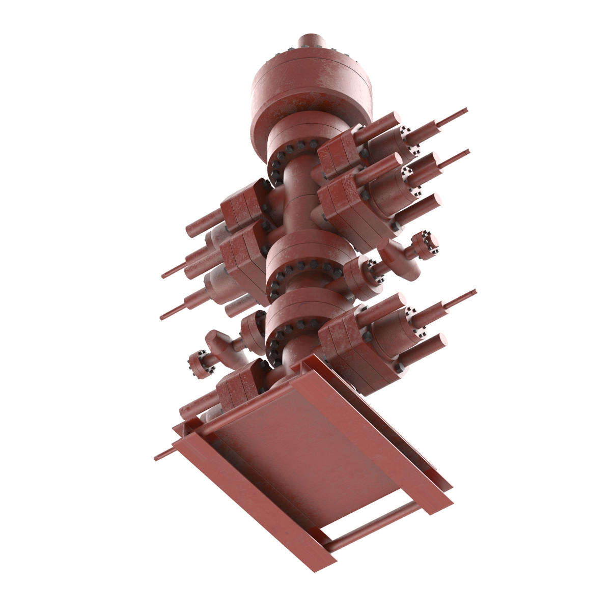 3D Blow Out Preventer model