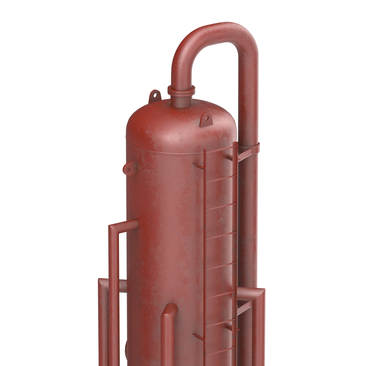 3D model Vertical Oil and Gas Separator