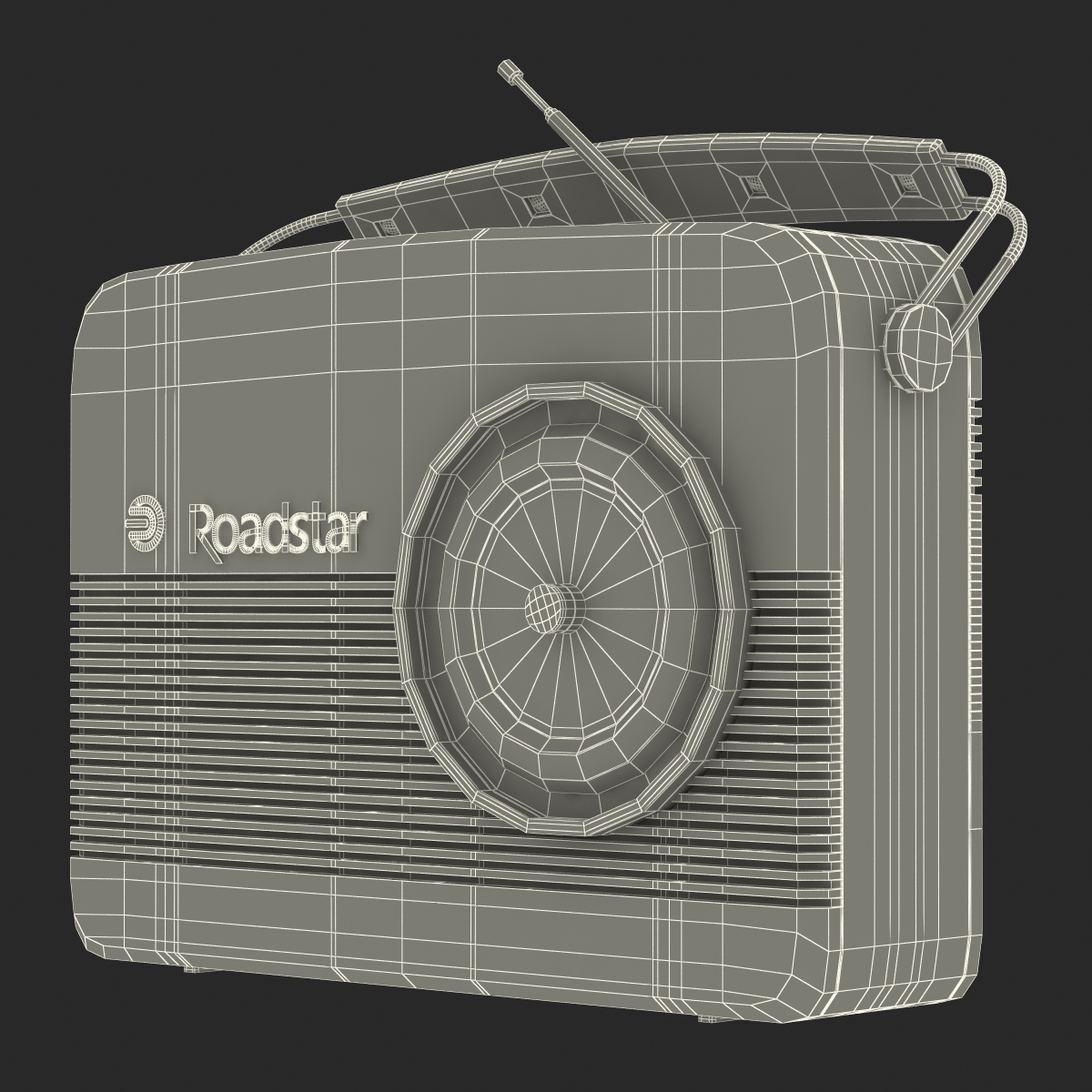 3D Retro Radio