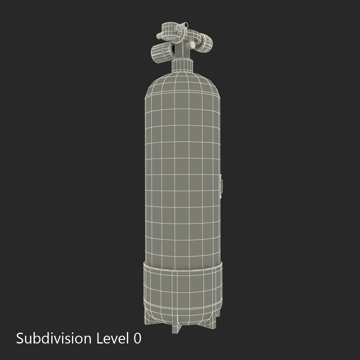 3D model Scuba Tank