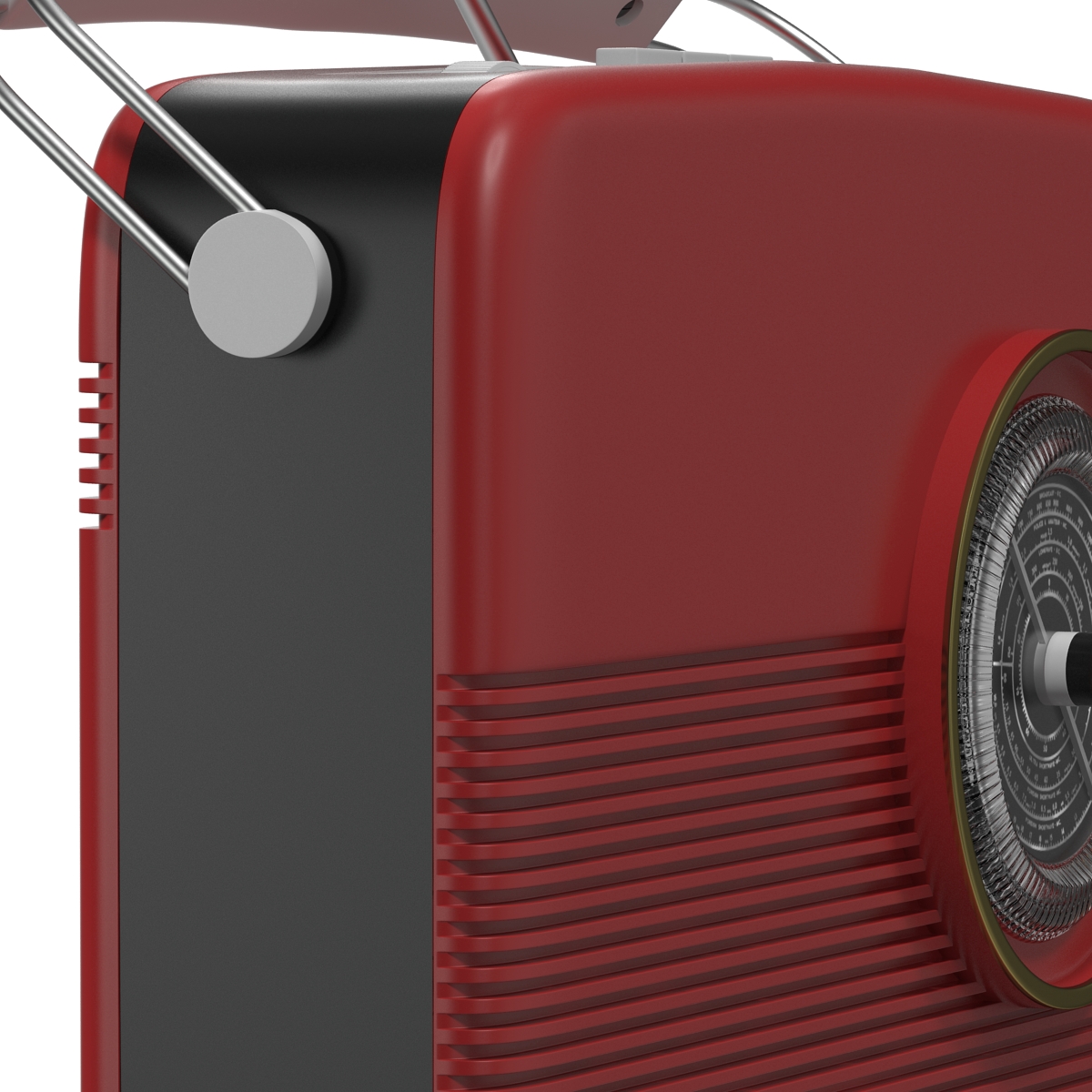 Retro Radio Generic 3D model