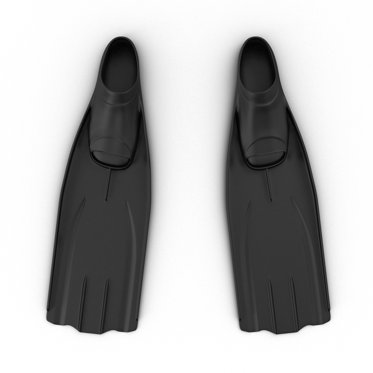 Swim Fins 3D model