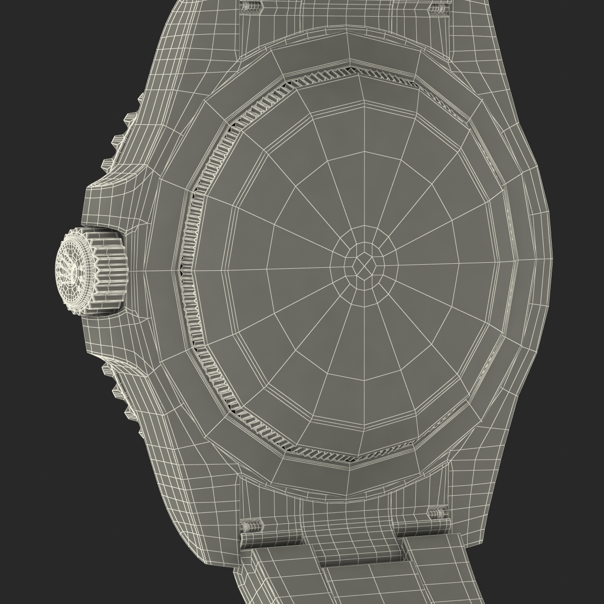 Rolex Submariner Date 2 Green Dial 3D model