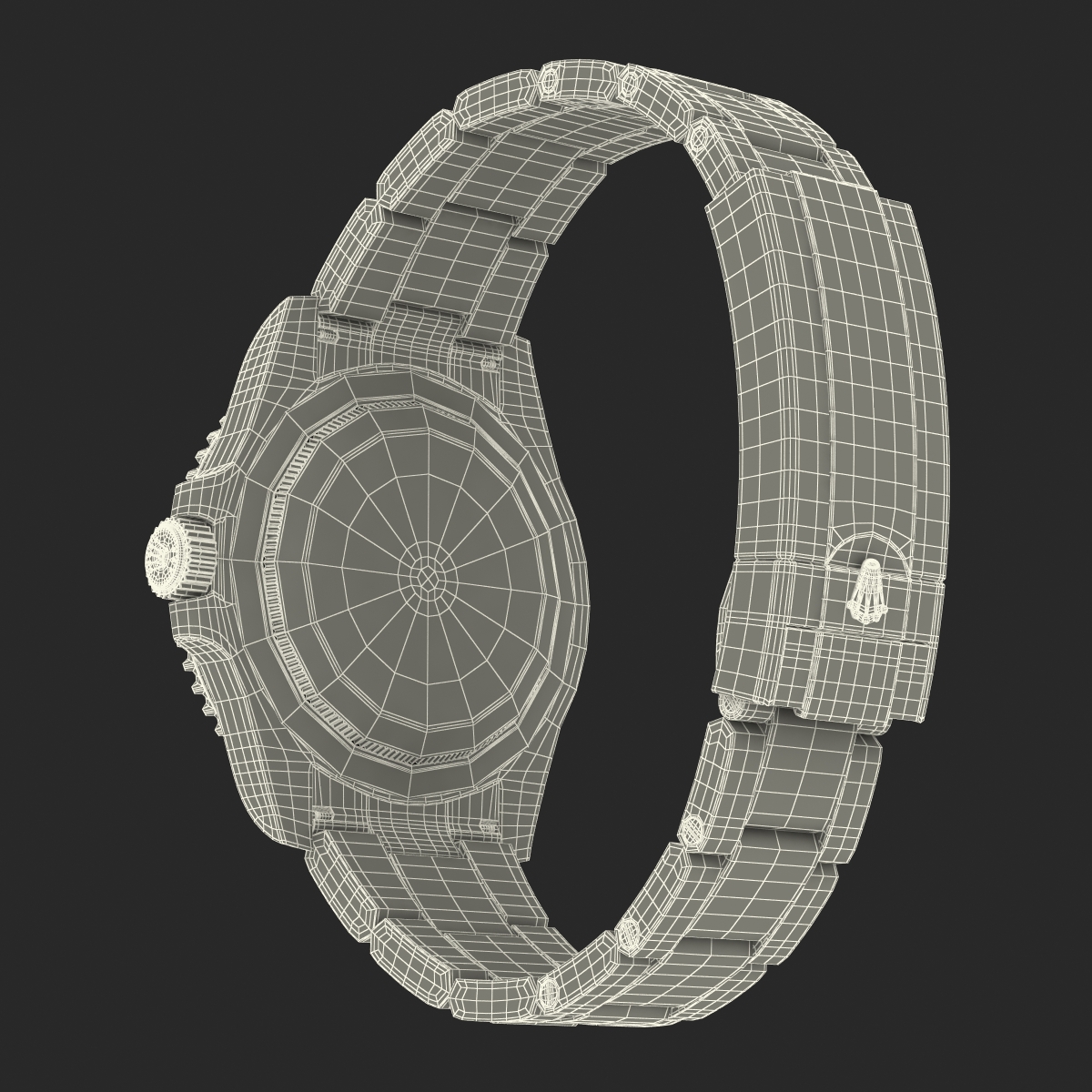 Rolex Submariner Date 2 Black Dial 3D model