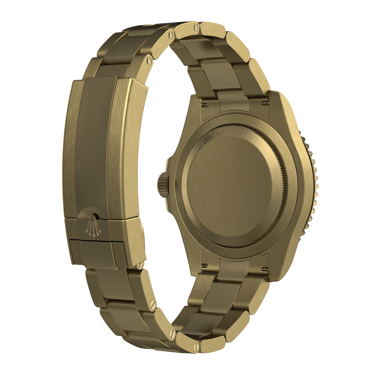 3D Rolex Submariner Date 2 Gold model