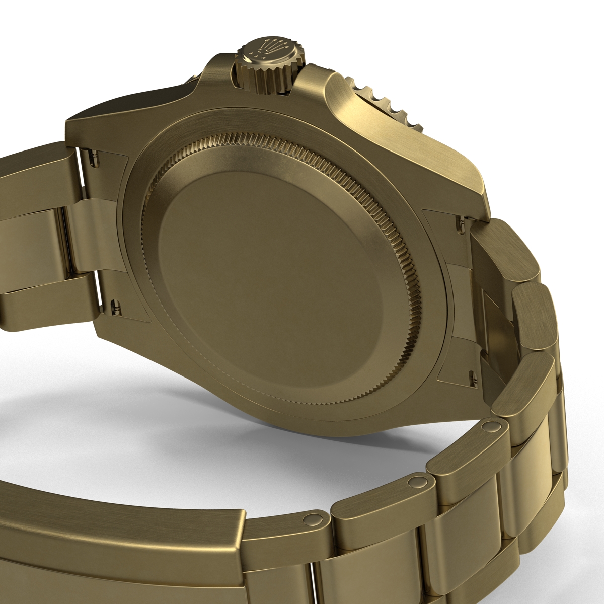 3D Rolex Submariner Date 2 Gold model