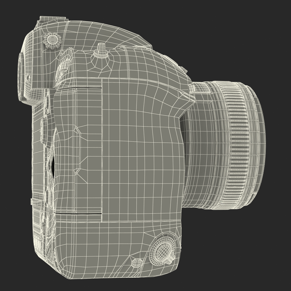 Nikon D4S 3D model