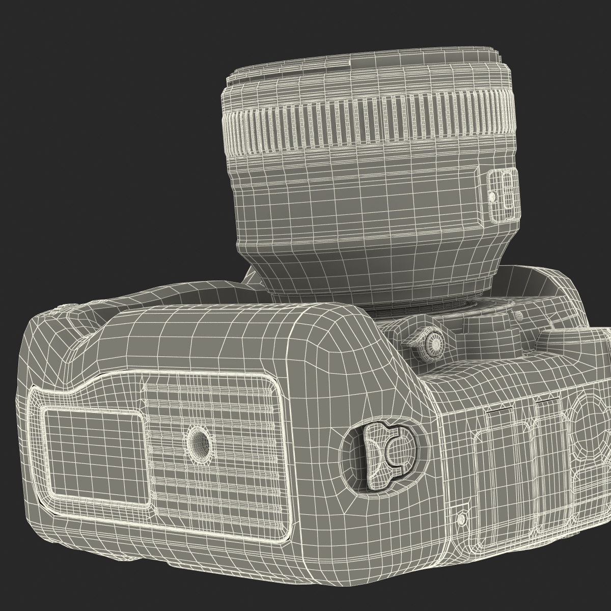 Nikon D4S 3D model