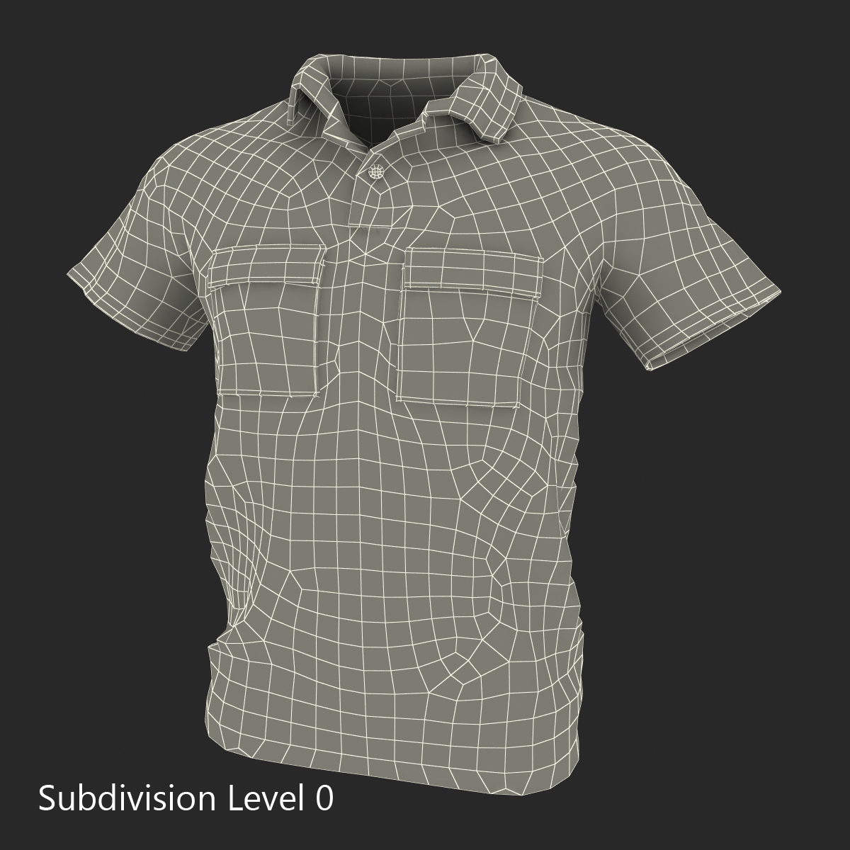 Pocket T Shirt 3D model