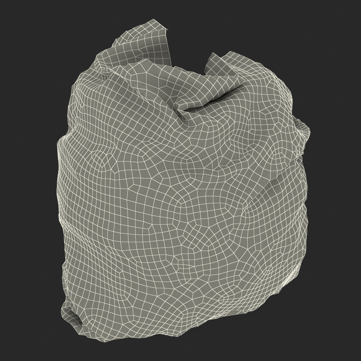 3D Garbage Bag 2 model