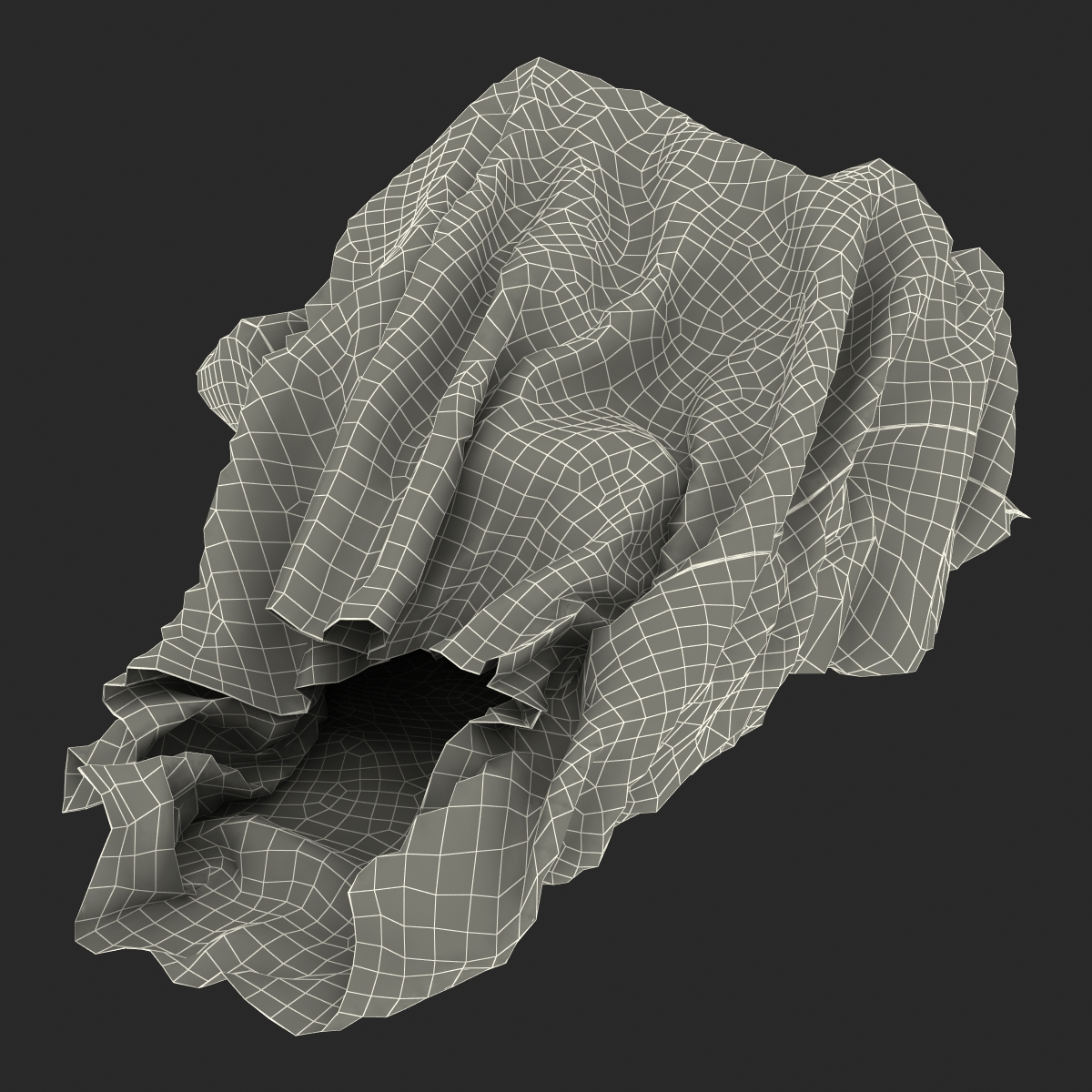 3D Garbage Bag 3 model