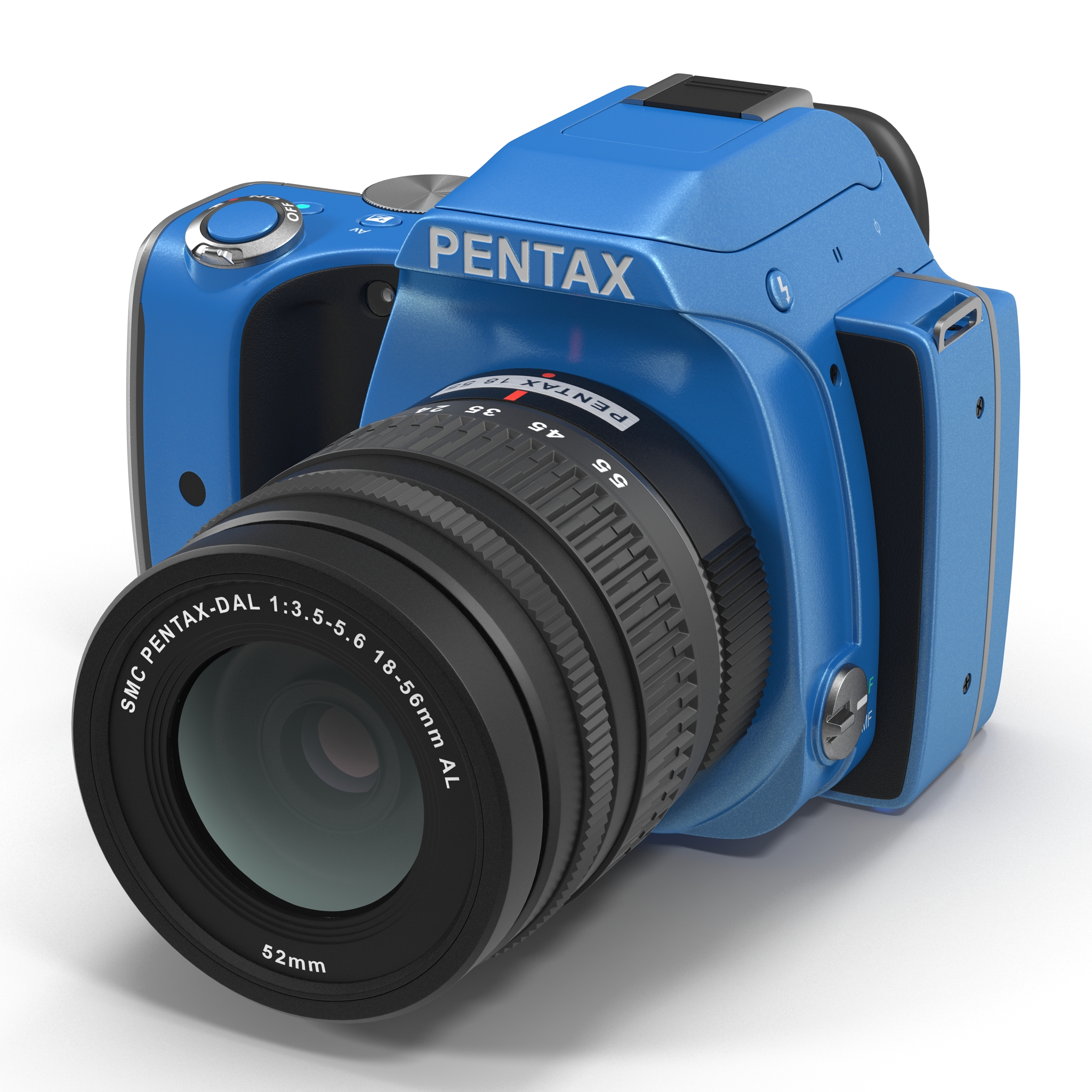 3D Pentax K S1 Blue