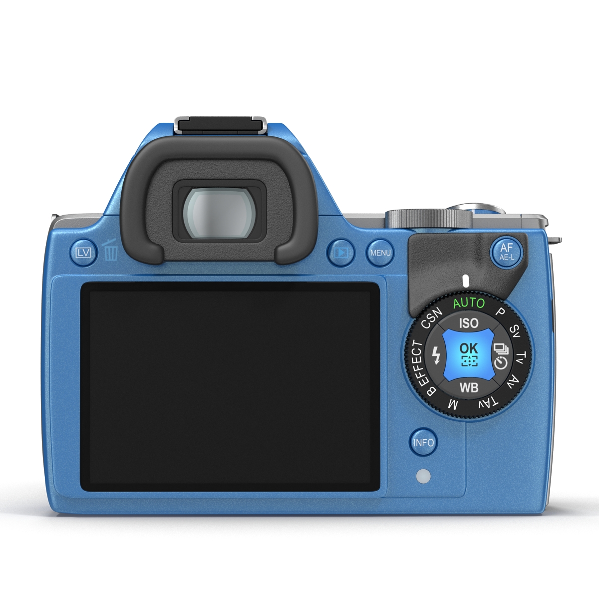 3D Pentax K S1 Blue