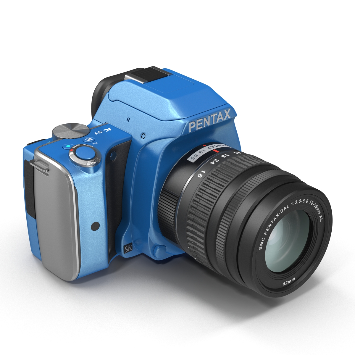 3D Pentax K S1 Blue