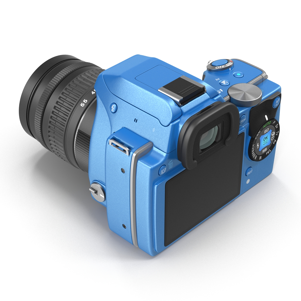 3D Pentax K S1 Blue